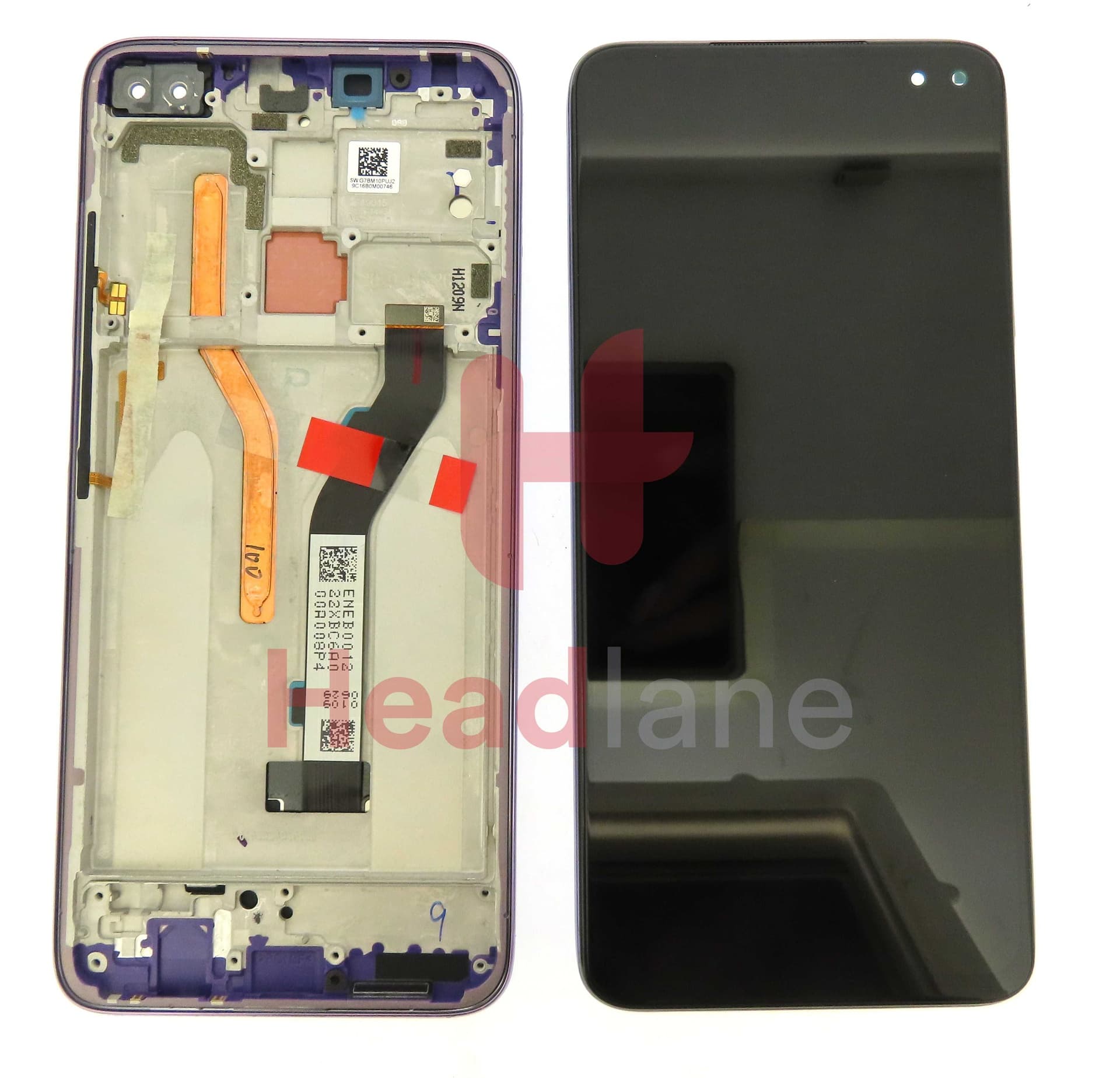 Xiaomi Redmi K30 / Poco X2 LCD Display Screen + Touch - Purple - 5600040G7B00 - Xiaomi Replacement Part