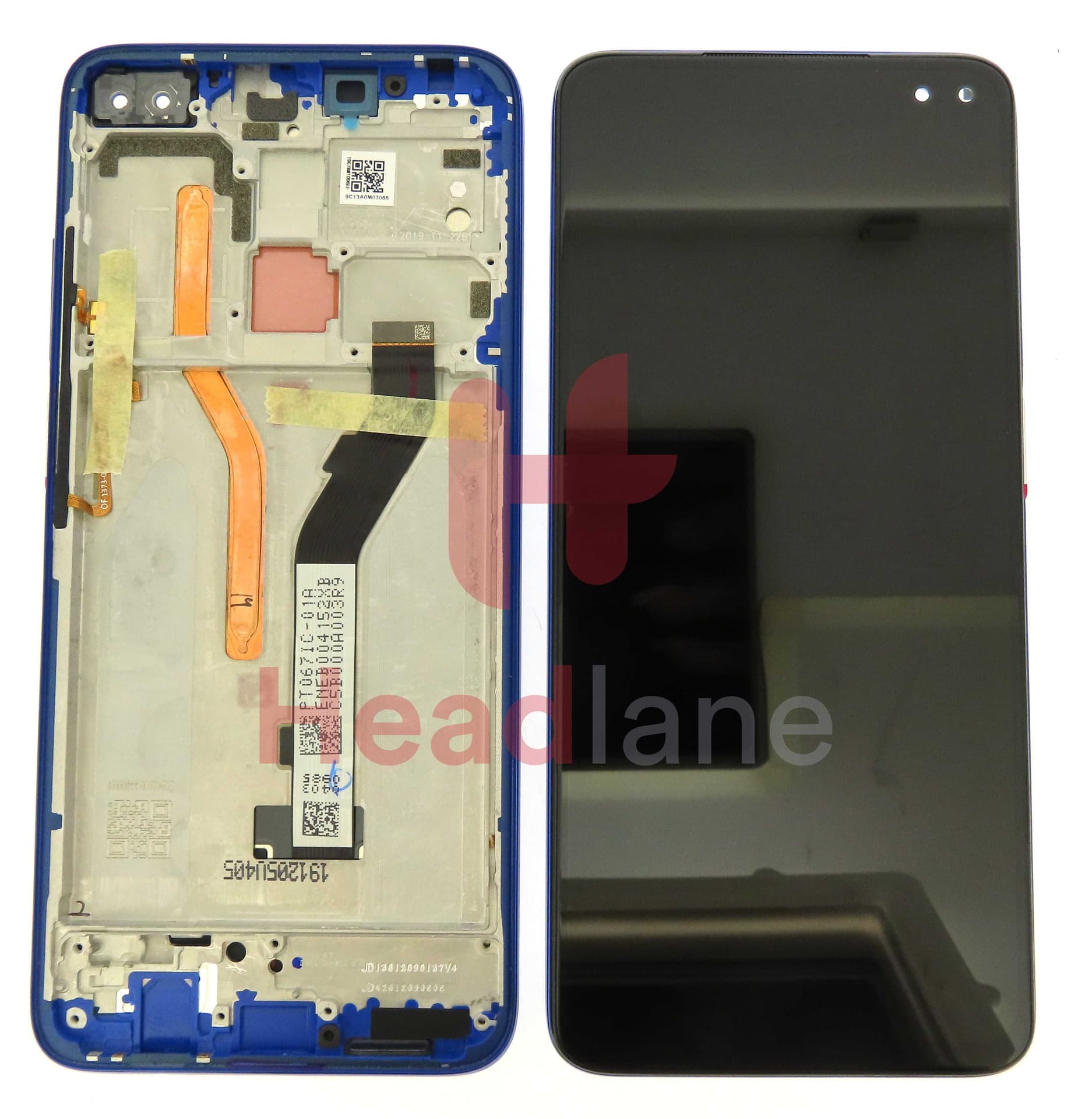 Xiaomi Redmi K30 / Poco X2 LCD Display / Screen + Touch - Blue - 5600020G7B00 - Xiaomi Replacement Part