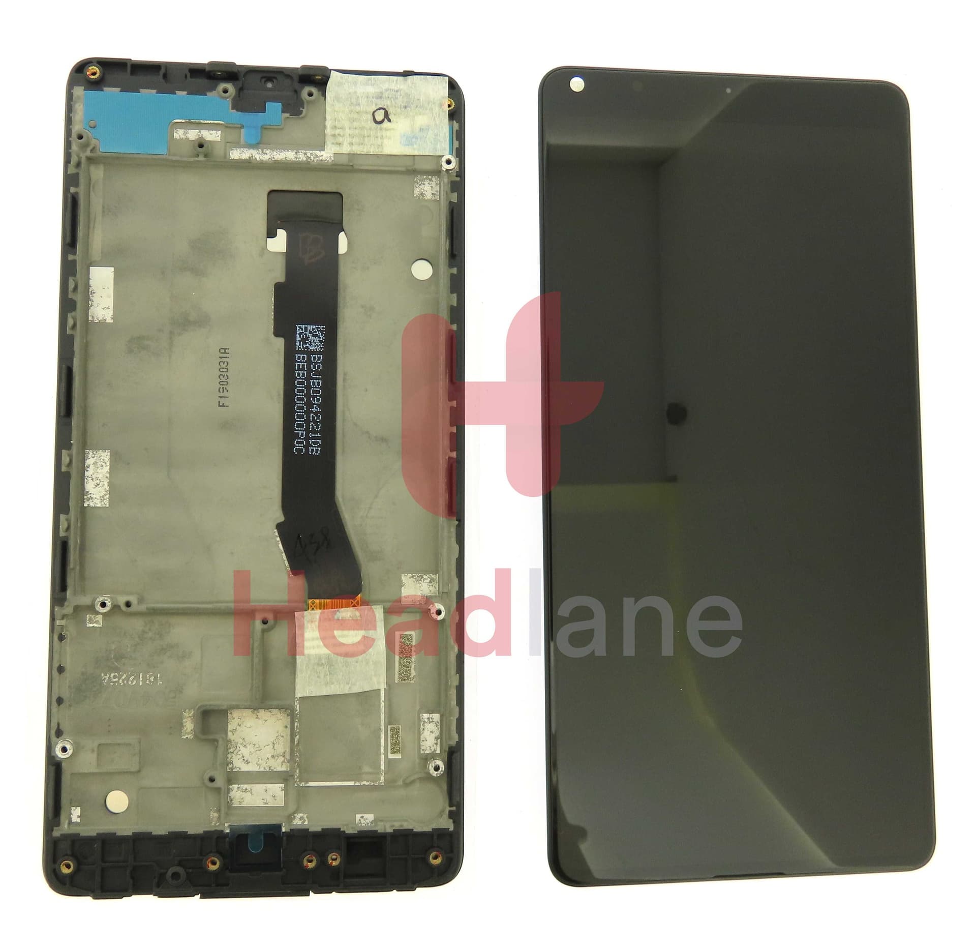Xiaomi Mi Mix 2 LCD Display / Screen + Touch - Black - 56000100D100 - Xiaomi Replacement Part