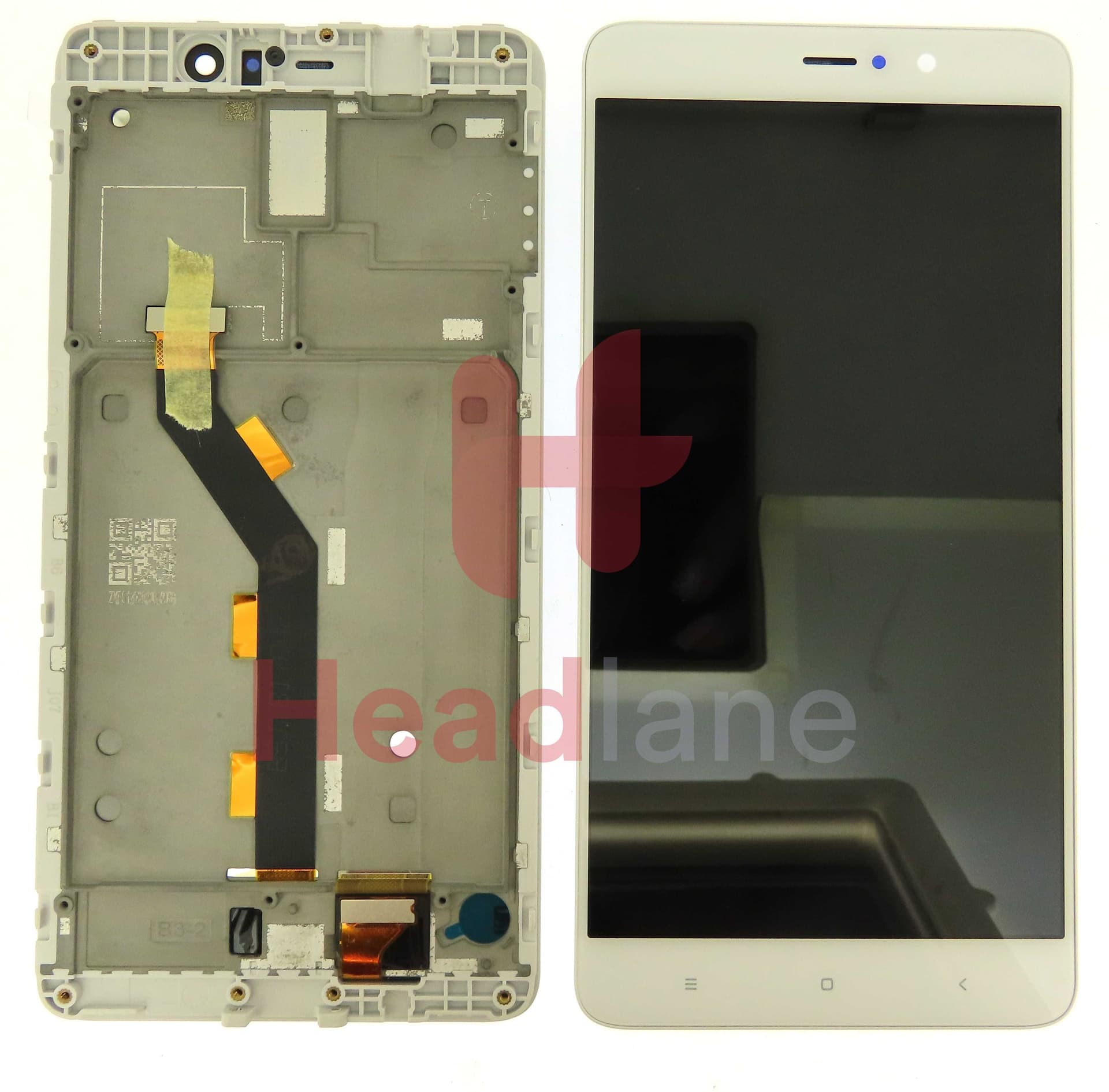 Xiaomi Mi 5S Plus LCD Display / Screen + Touch - White - 560410075000 - Xiaomi Replacement Part
