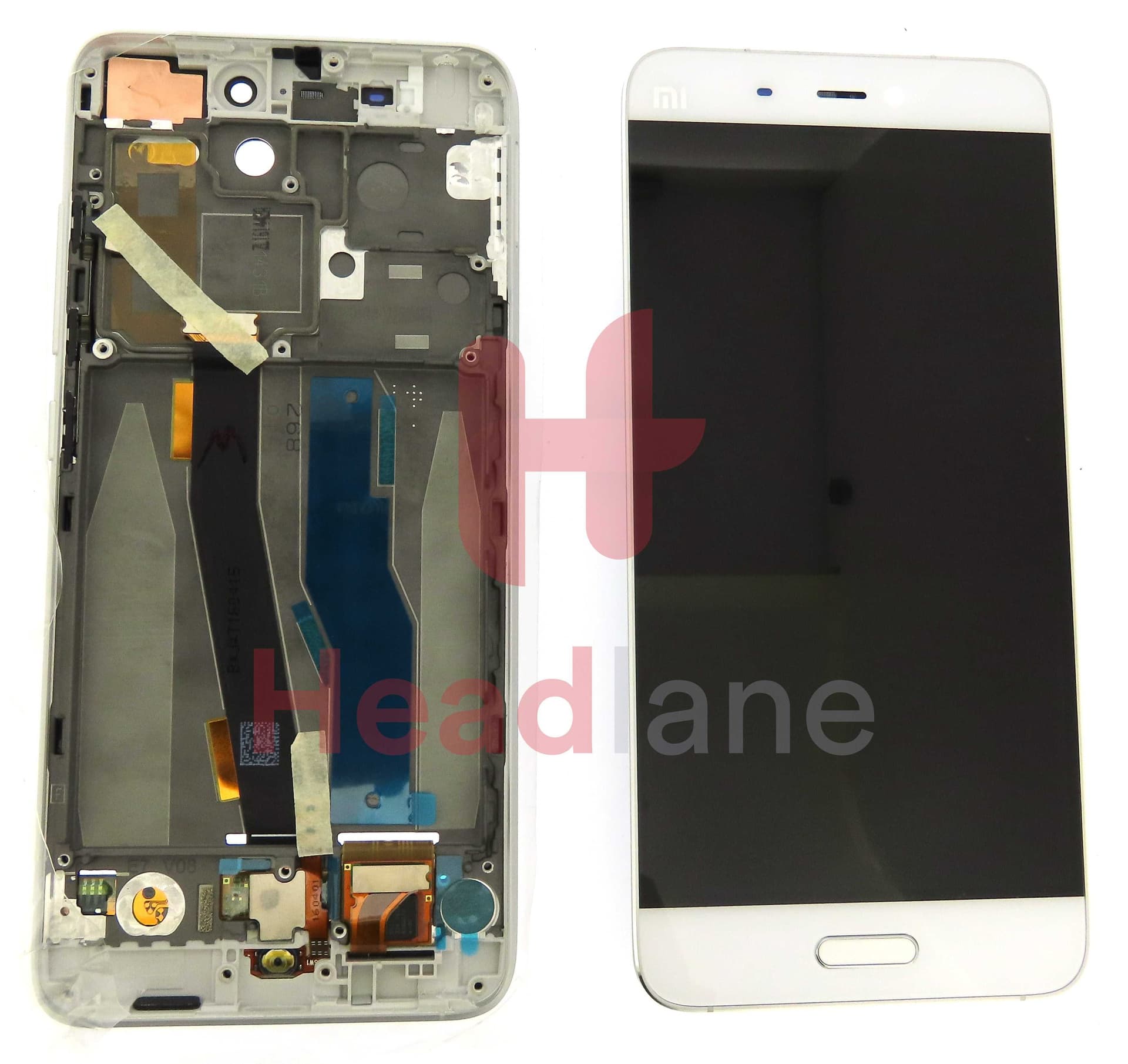 Xiaomi Mi 5 LCD Display / Screen + Touch - White - 480043300004 - Xiaomi Replacement Part