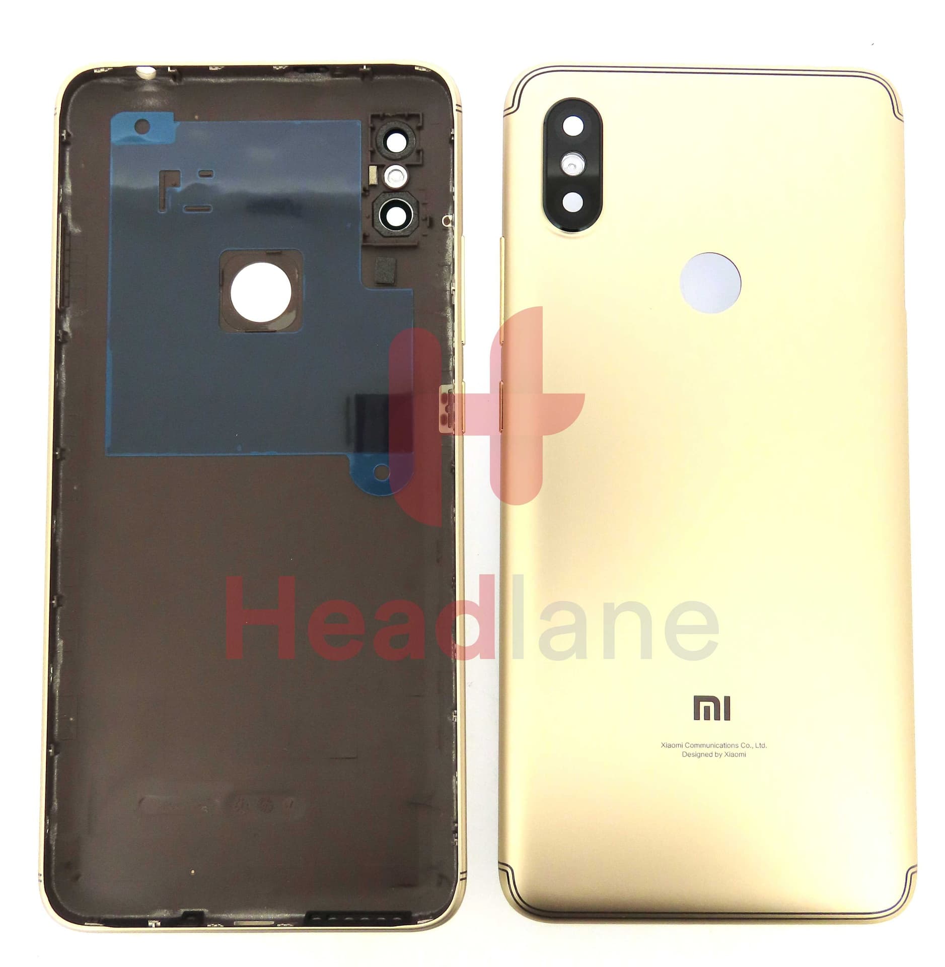 Xiaomi Redmi S2 Back / Battery Cover - Gold - 560220041033 - Xiaomi Replacement Part