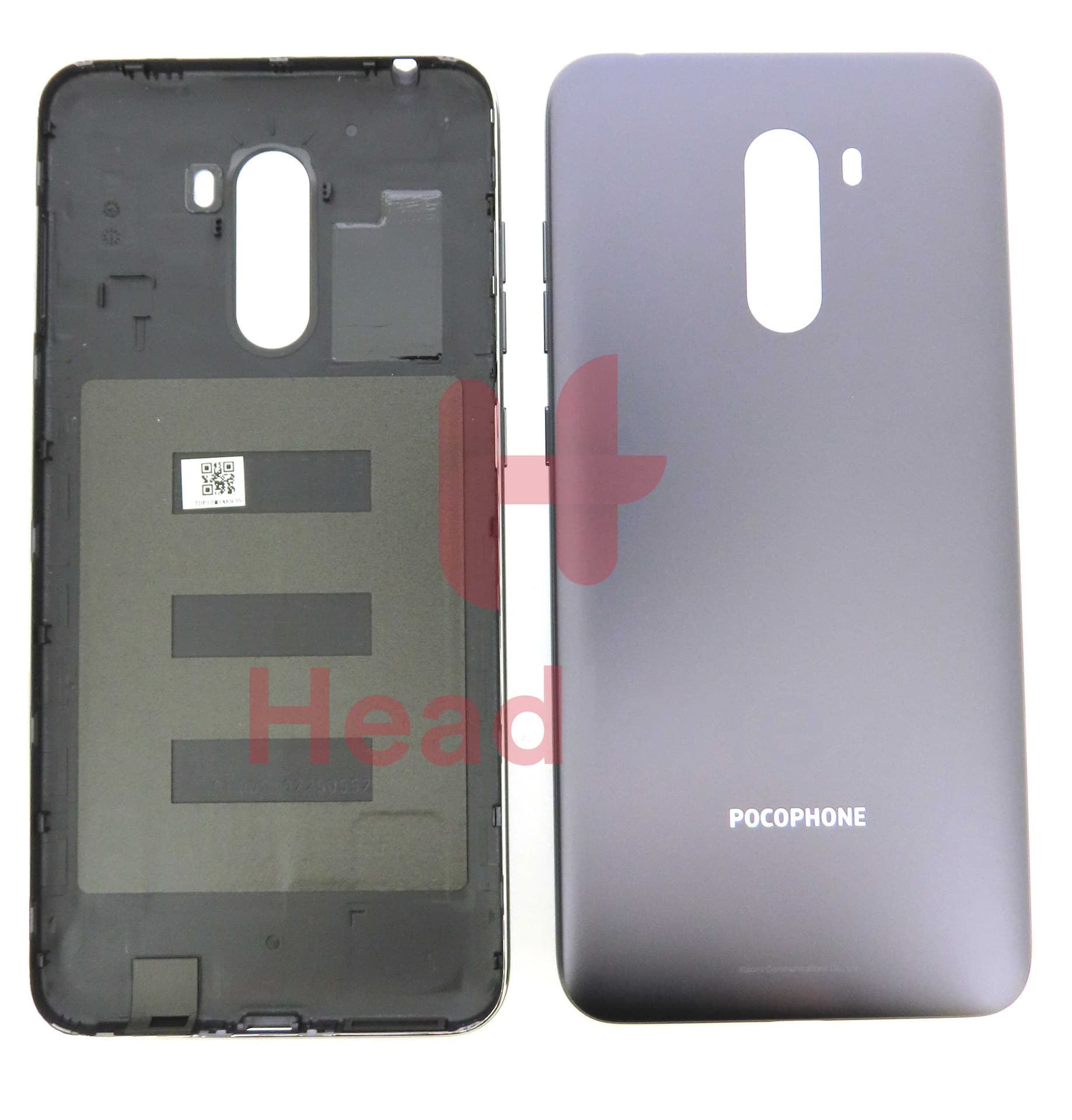 Xiaomi Pocophone F1 Back / Battery Cover - Black - 560120030033 - Xiaomi Replacement Part