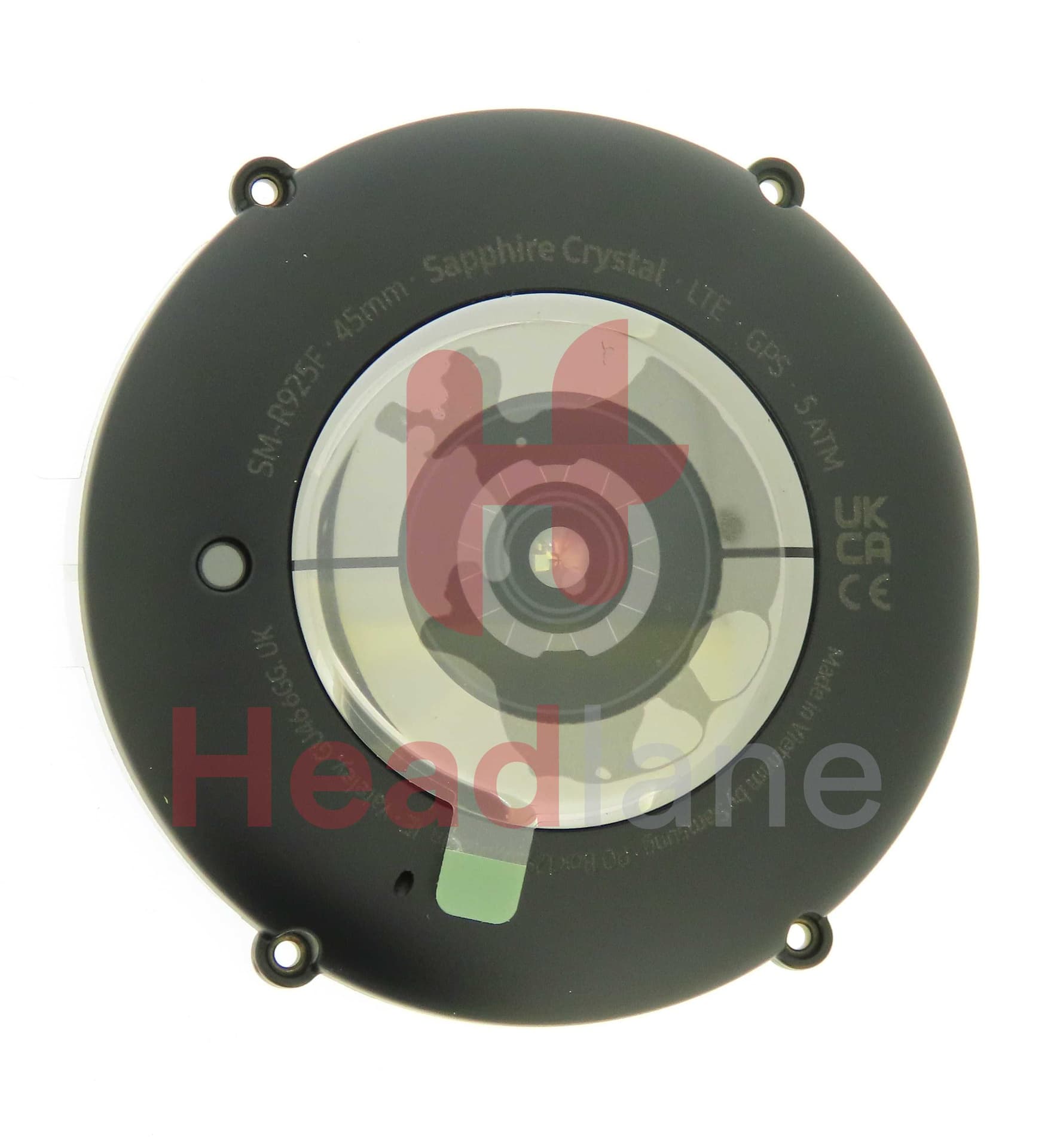 Samsung SM-R925 Galaxy Watch5 Pro LTE (45mm) Back / Battery Cover - Black / Grey Titanium - GH82-29271A - Samsung Replacement Part