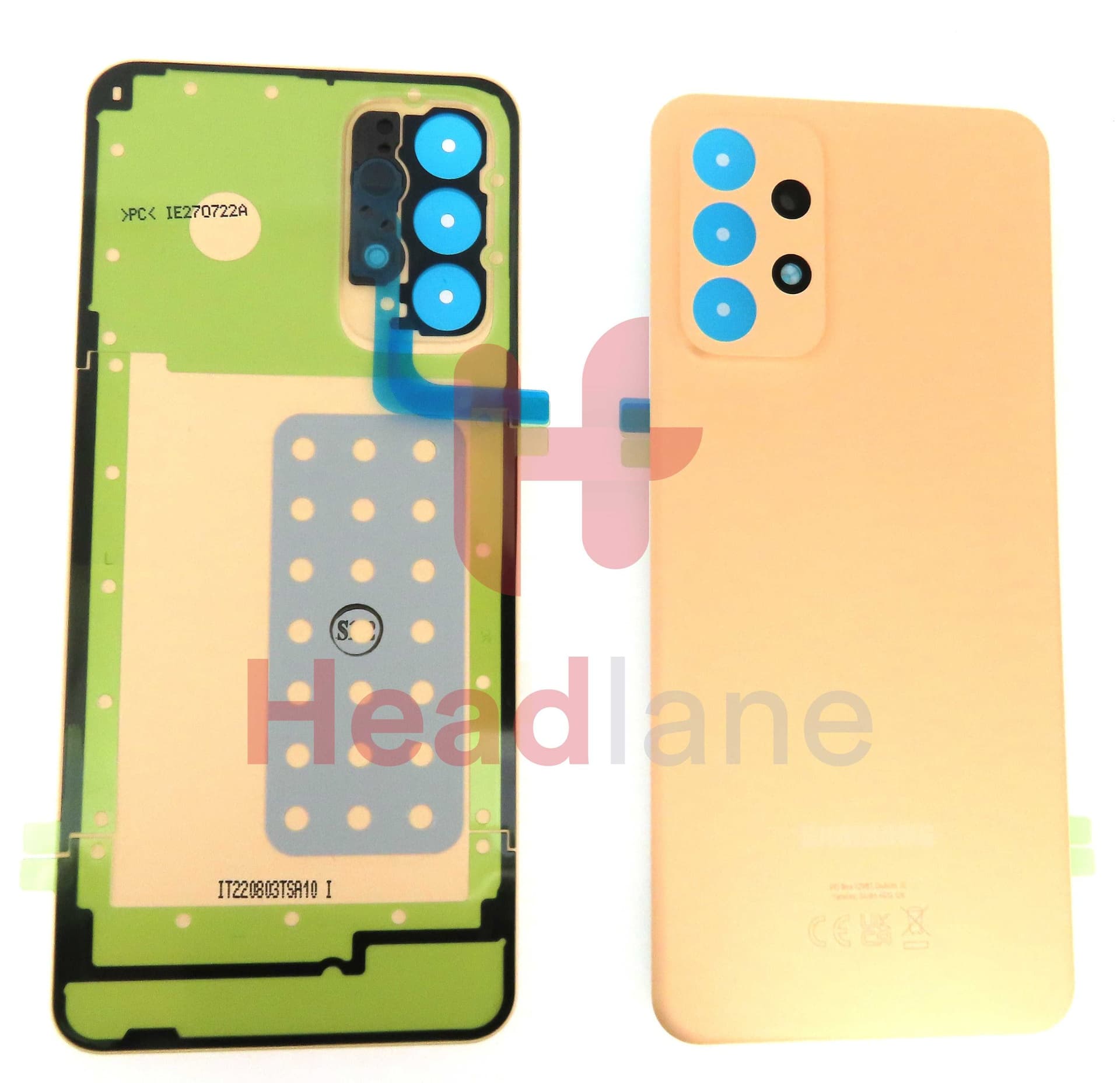 Samsung SM-A236 Galaxy A23 5G Back / Battery Cover - Orange - GH82-29489D - Samsung Replacement Part