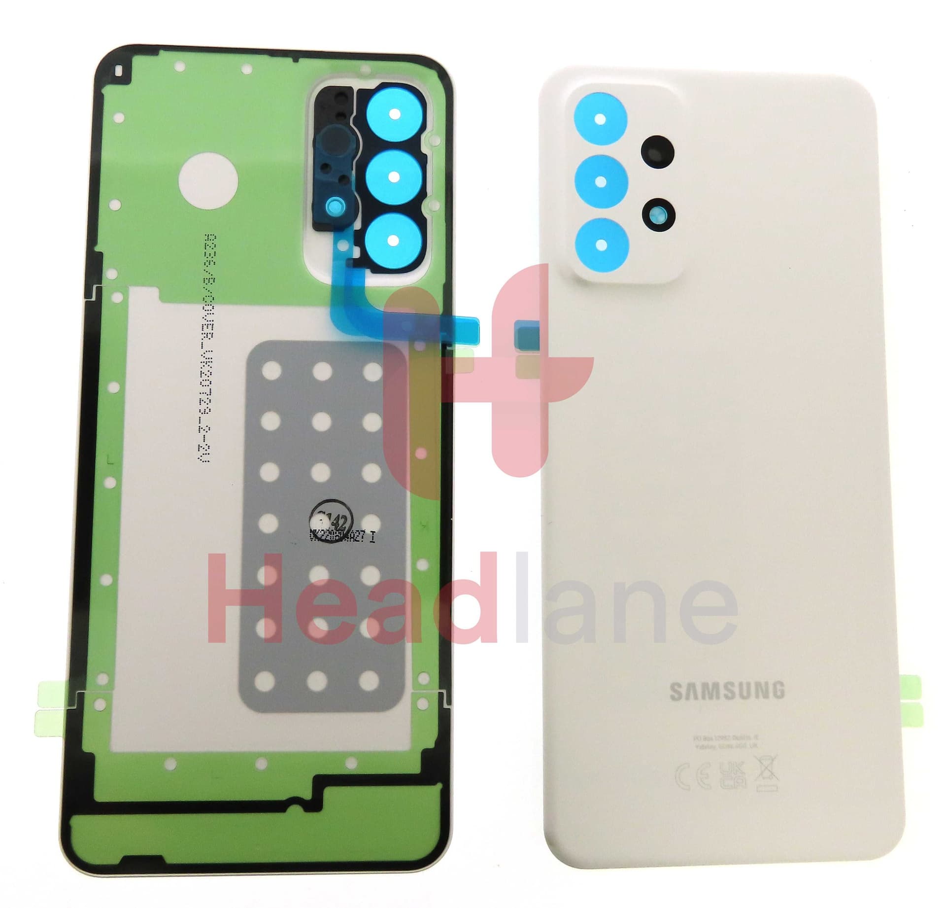 Samsung SM-A236 Galaxy A23 5G Back / Battery Cover - White - GH82-29489B - Samsung Replacement Part