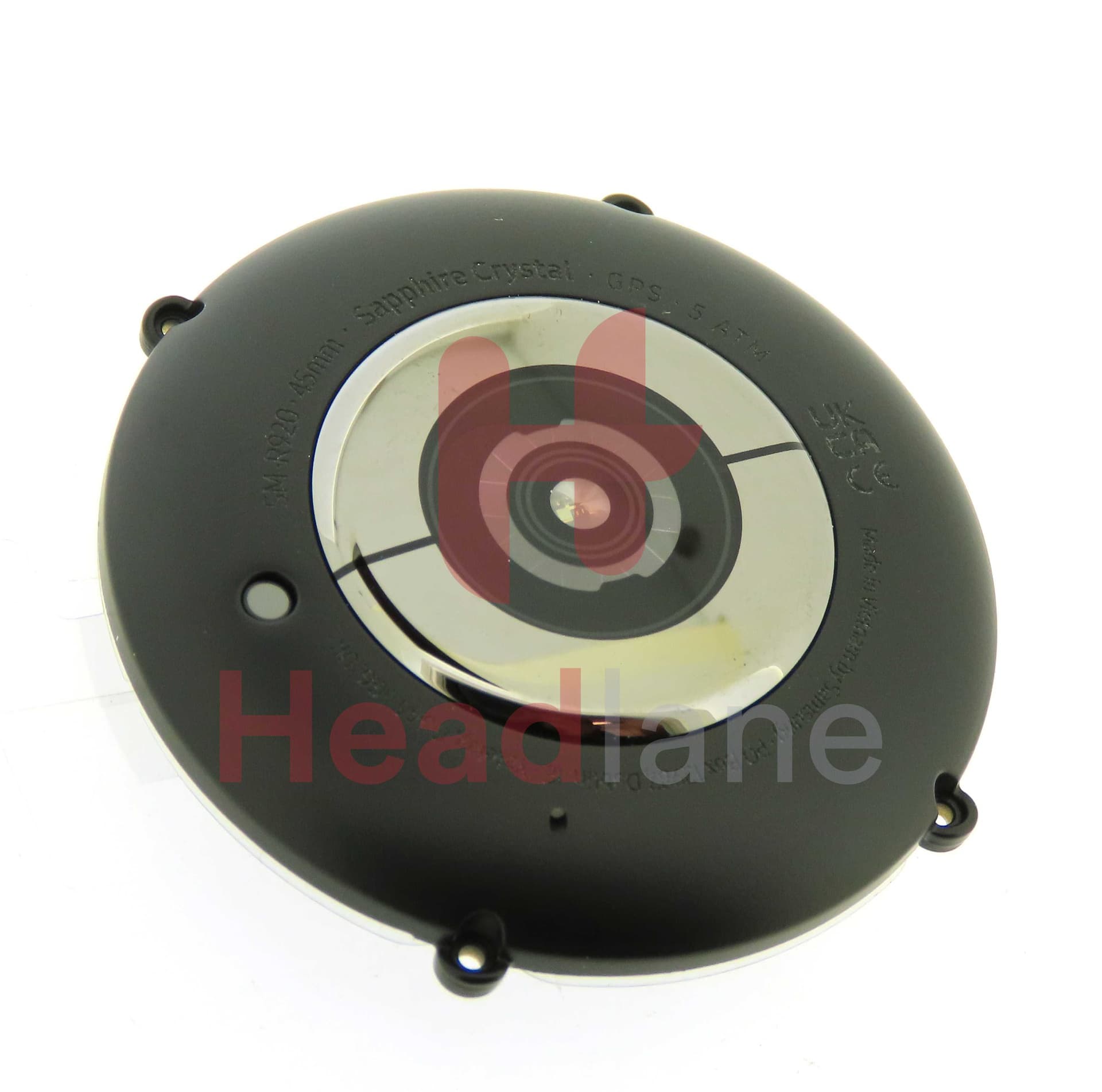 Samsung SM-R920 Galaxy Watch5 Pro BT Titanium 45mm Back / Battery Cover - Grey / Black - GH82-29268A - Samsung Replacement Part