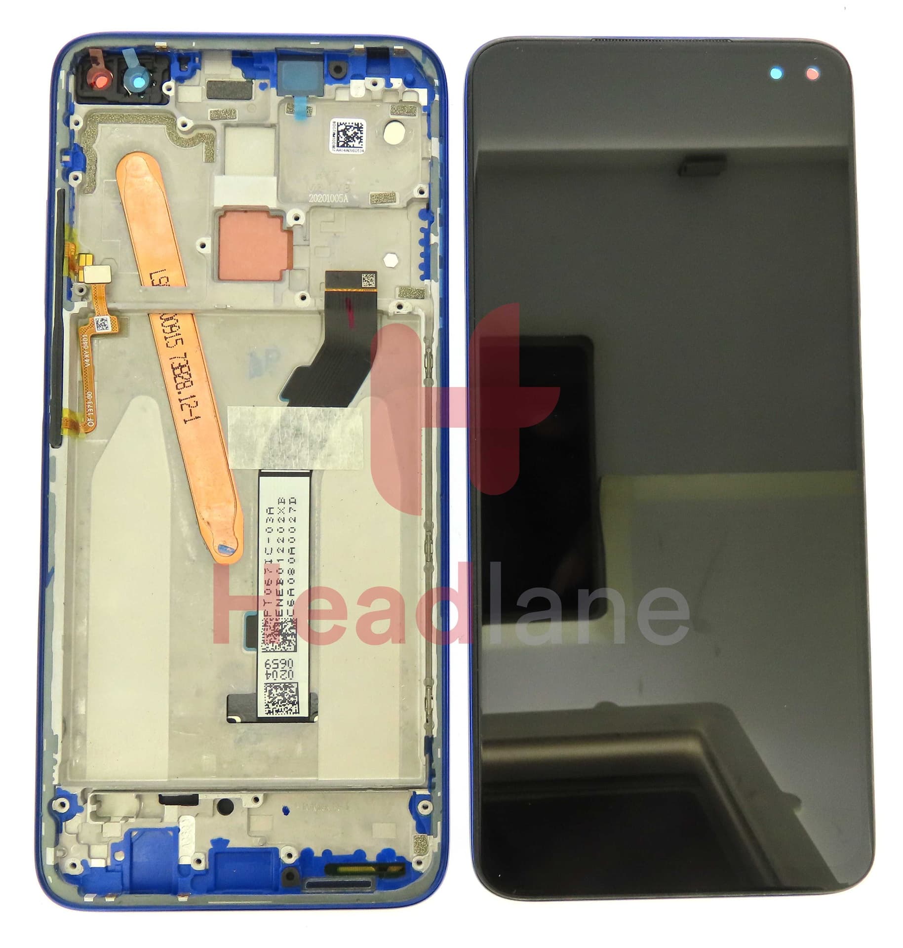 Xiaomi Redmi K30 5G LCD Display / Screen + Touch - Blue - 5600050G7A00 - Xiaomi Replacement Part