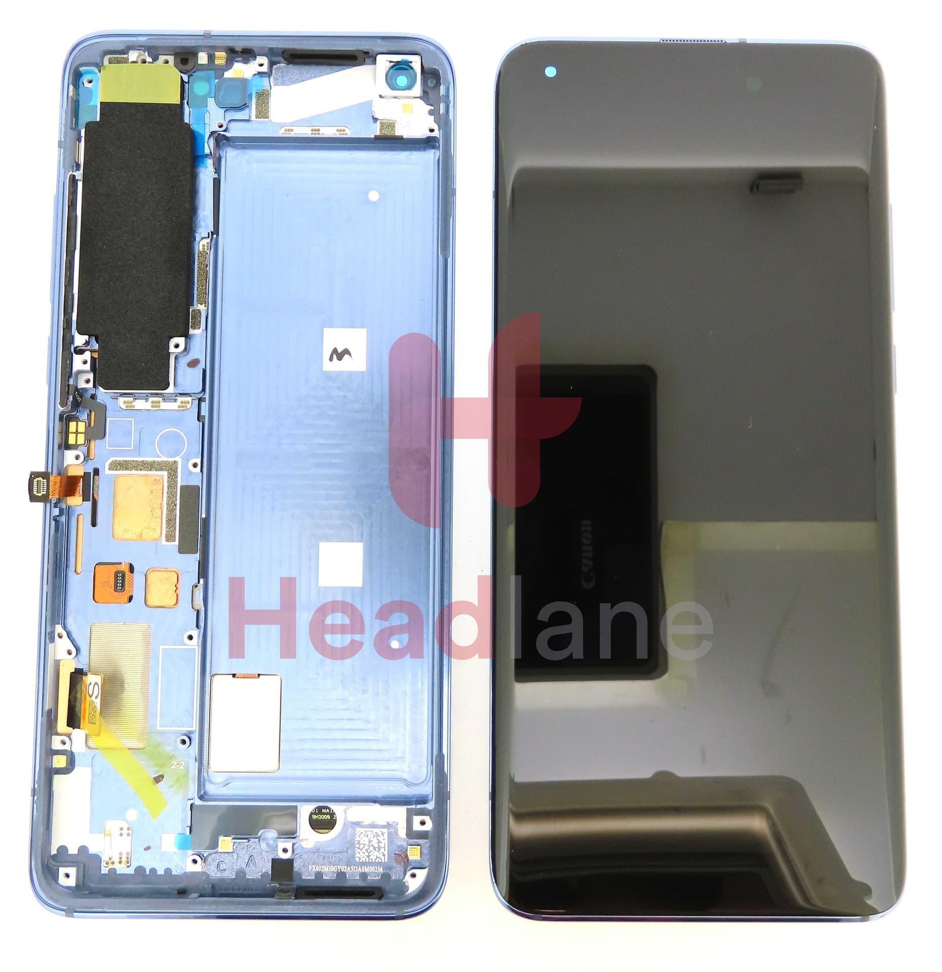 Xiaomi Mi 10 Pro LCD Display / Screen + Touch - Grey - 56000400J100 - Xiaomi Replacement Part