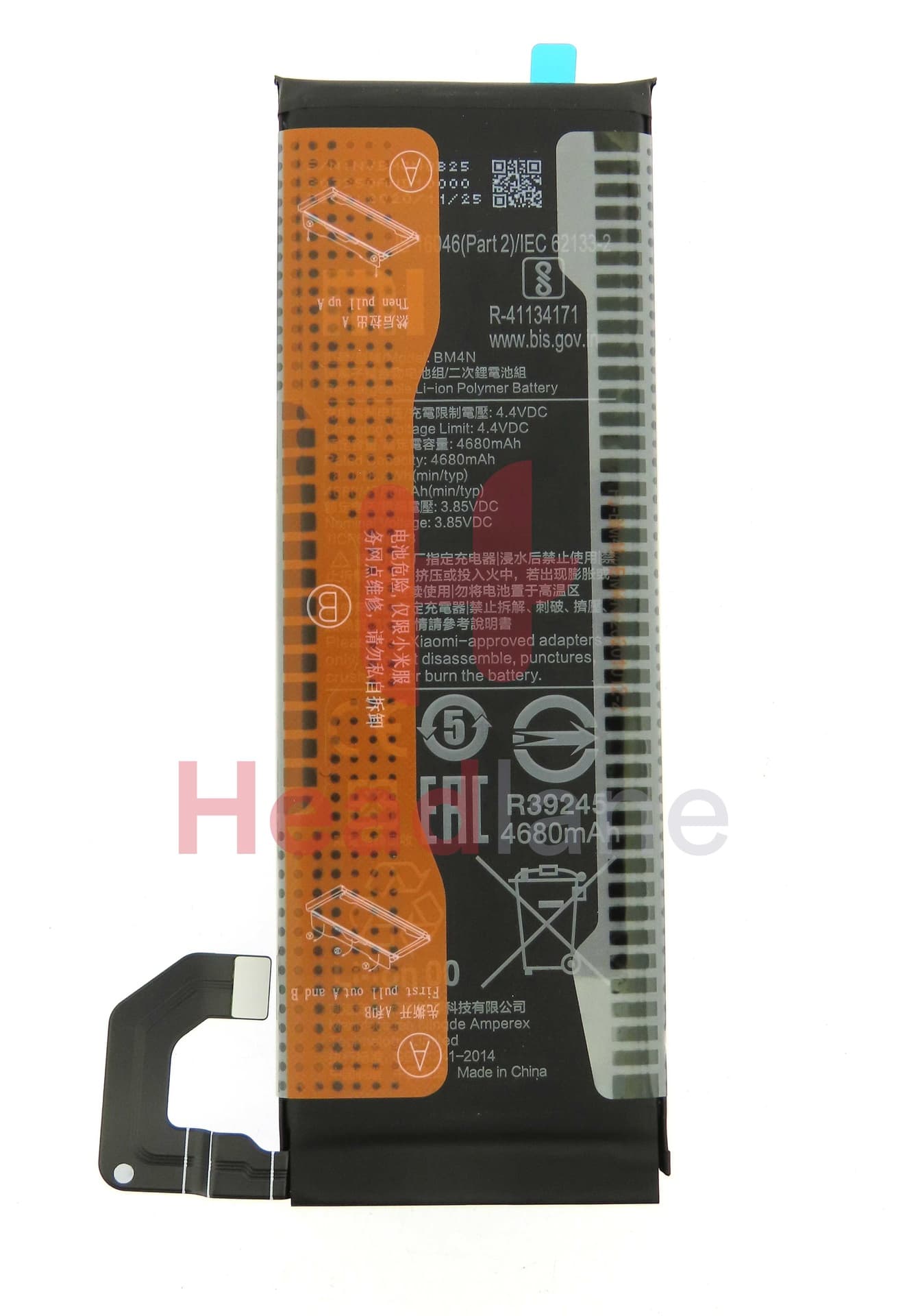 Xiaomi Mi 10 BM4N Battery - 460200000U1G - Xiaomi Replacement Part