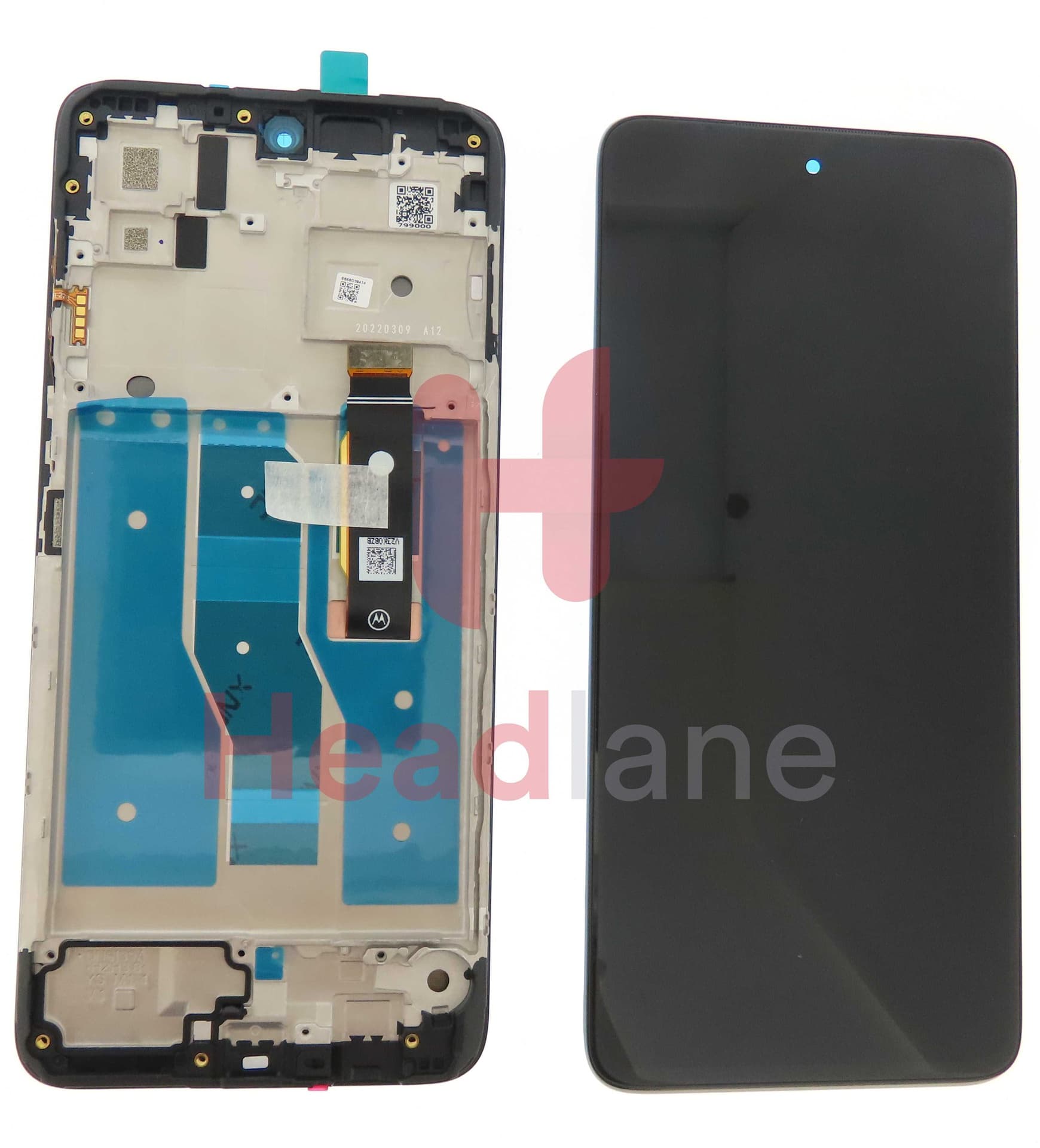 Motorola XT2225 Moto G82 5G LCD Display / Screen + Touch - 5D68C20864 - Lenovo / Motorola Replacement Part