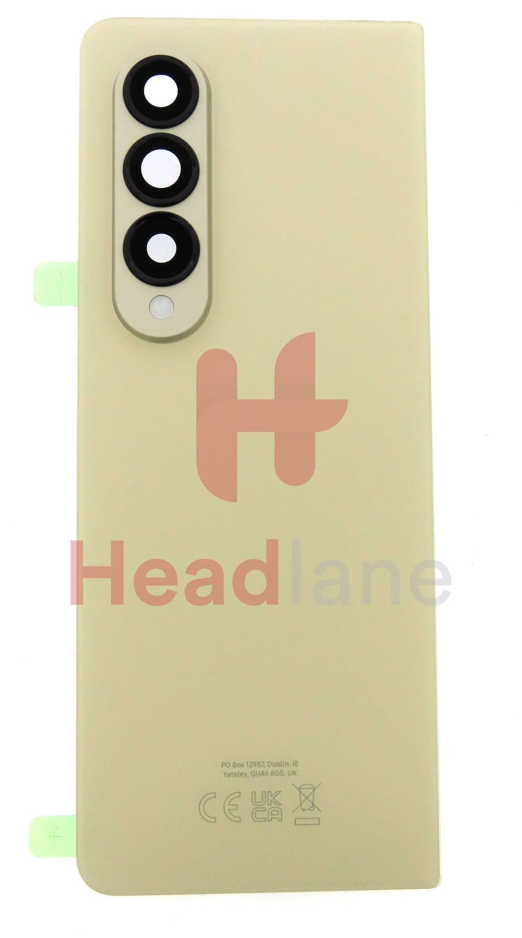 Samsung SM-F936 Galaxy Z Fold4 5G Back / Battery Cover - Beige - GH82-29254C - Samsung Replacement Part