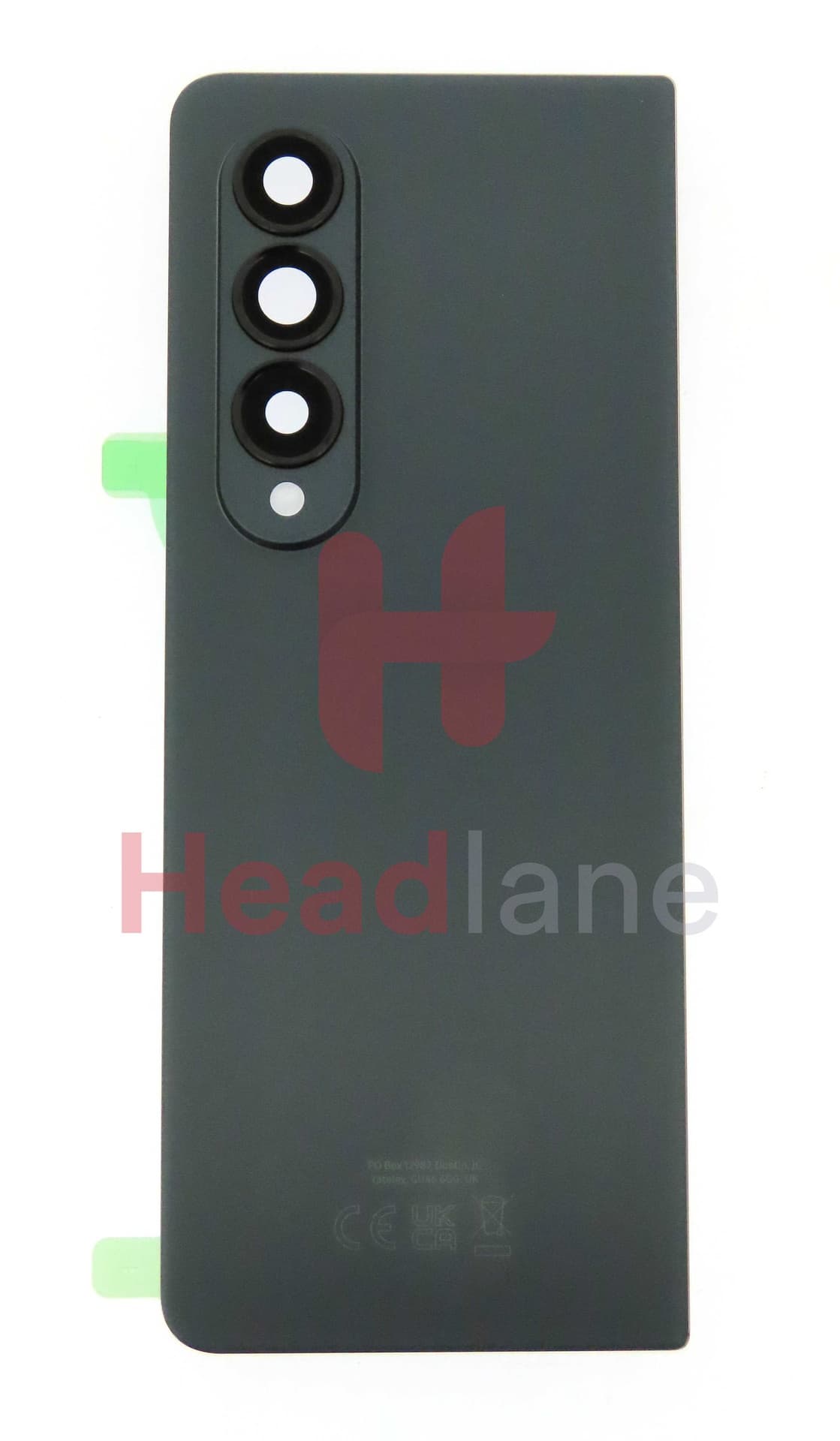 Samsung SM-F936 Galaxy Z Fold4 5G Back / Battery Cover - Greygreen - GH82-29254B - Samsung Replacement Part