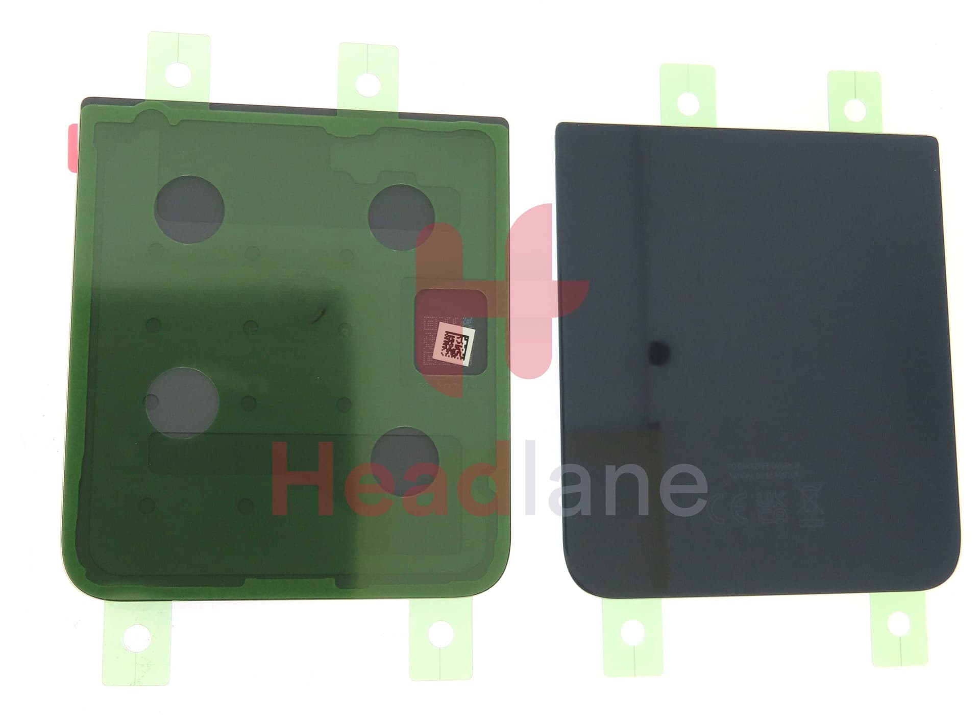 Samsung SM-F721 Galaxy Z Flip4 5G Back / Battery Cover - Bespoke Navy Blue - GH82-29654E - Samsung Replacement Part