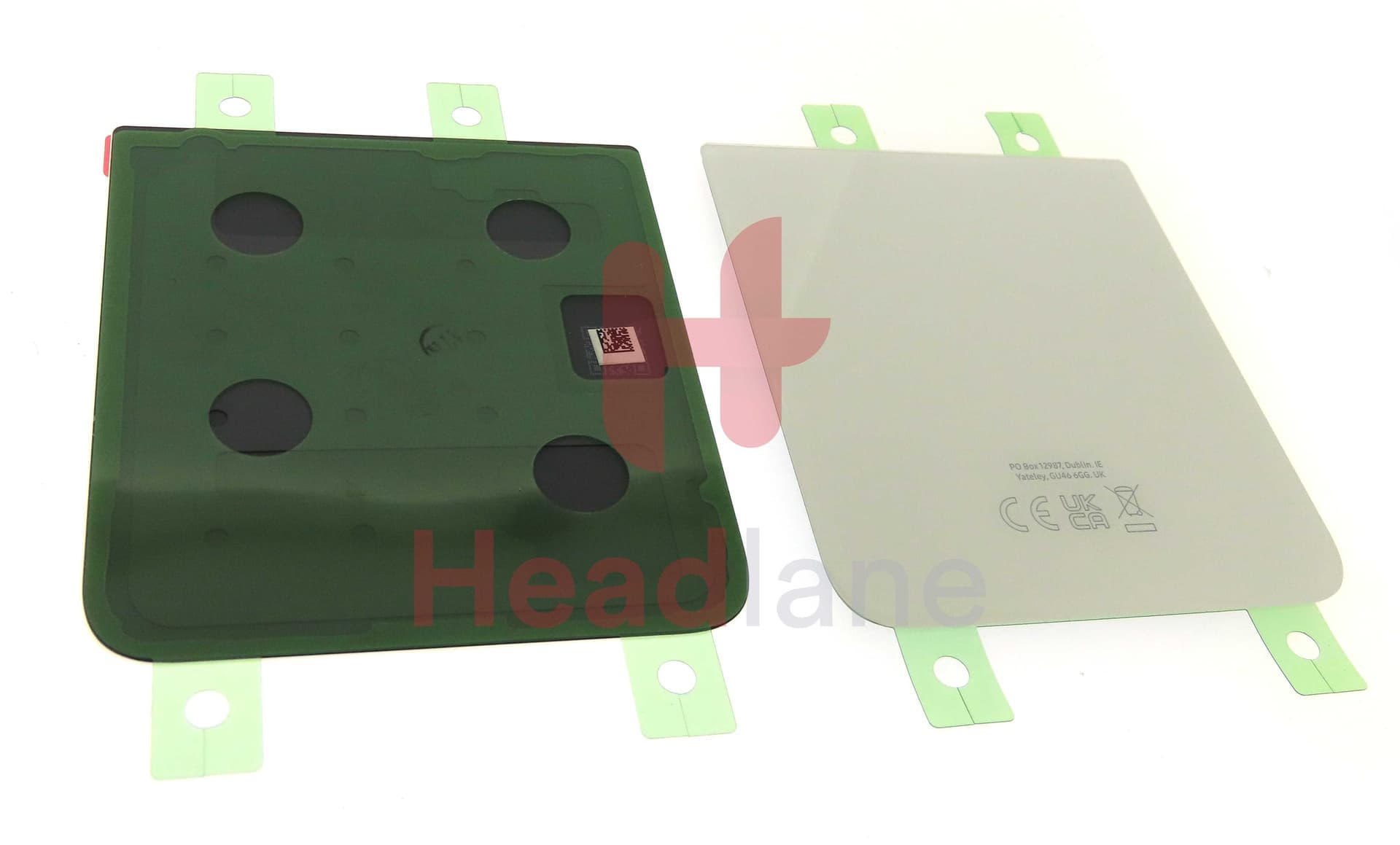 Samsung SM-F721 Galaxy Z Flip4 5G Back / Battery Cover - Bespoke White - GH82-29654F - Samsung Replacement Part