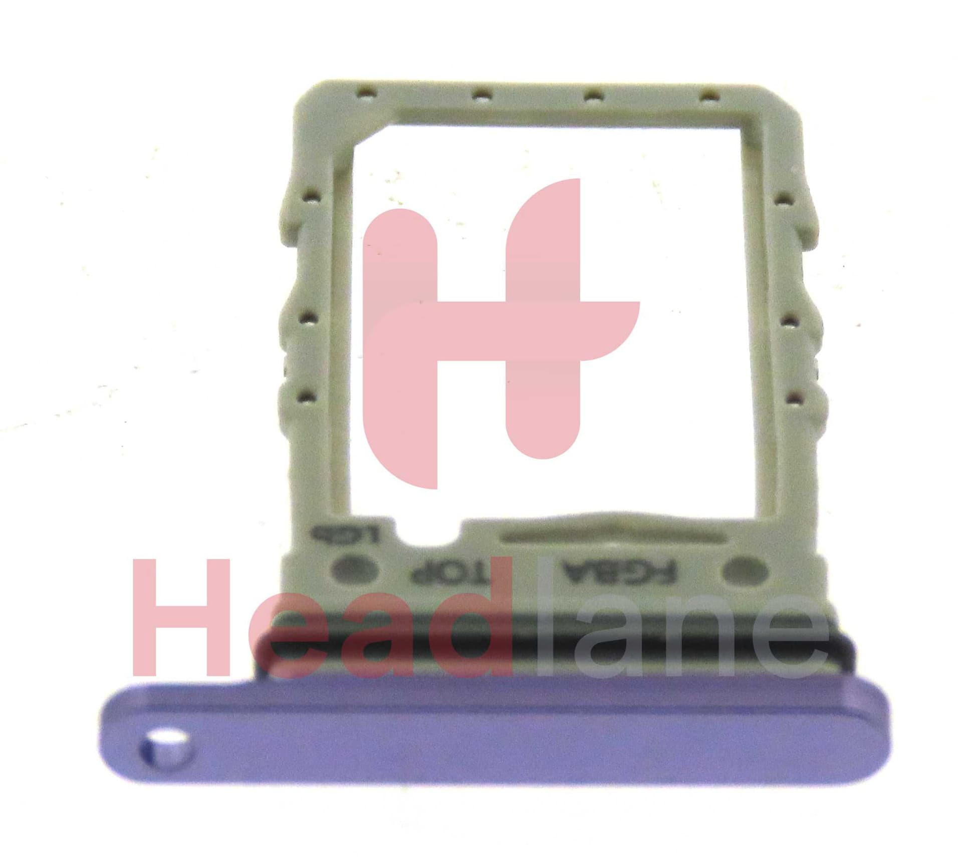 Samsung SM-F721 Galaxy Z Flip4 5G SIM Card Tray - Bora Purple - GH98-47715B - Samsung Replacement Part