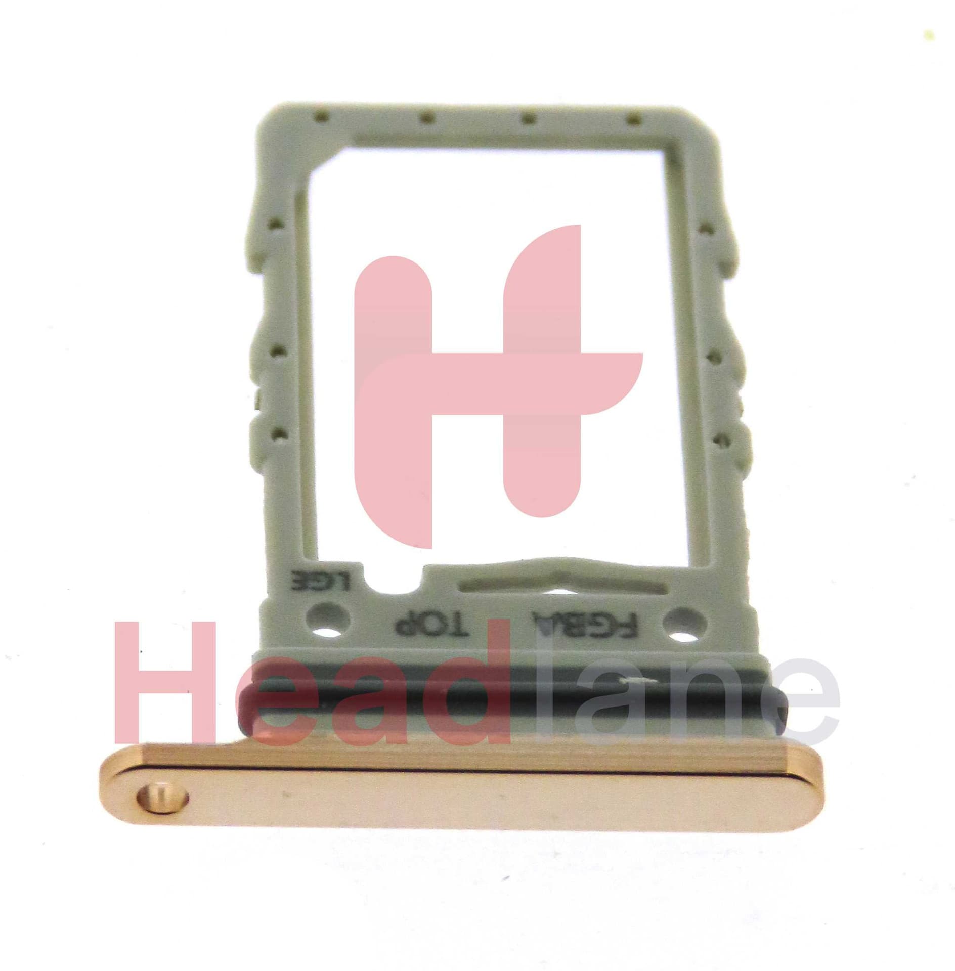 Samsung SM-F721 Galaxy Z Flip4 5G SIM Card Tray - Pink Gold - GH98-47715C - Samsung Replacement Part