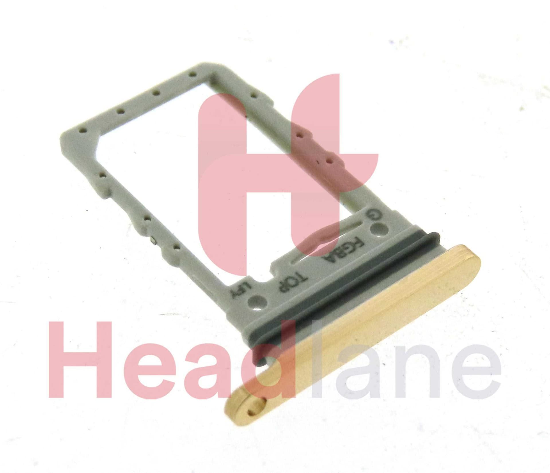 Samsung SM-F721 Galaxy Z Flip4 5G SIM Card Tray - Gold - GH98-47715G - Samsung Replacement Part