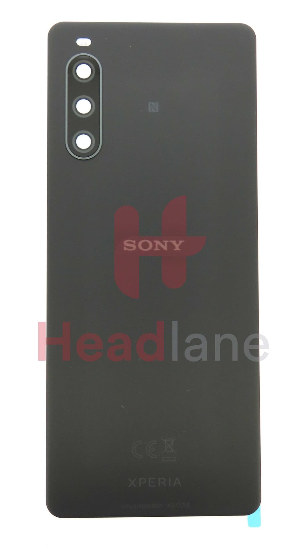 Sony XQ-CC54 Xperia 10 IV Back / Battery Cover - Black - A5047156A - Sony Replacement Part