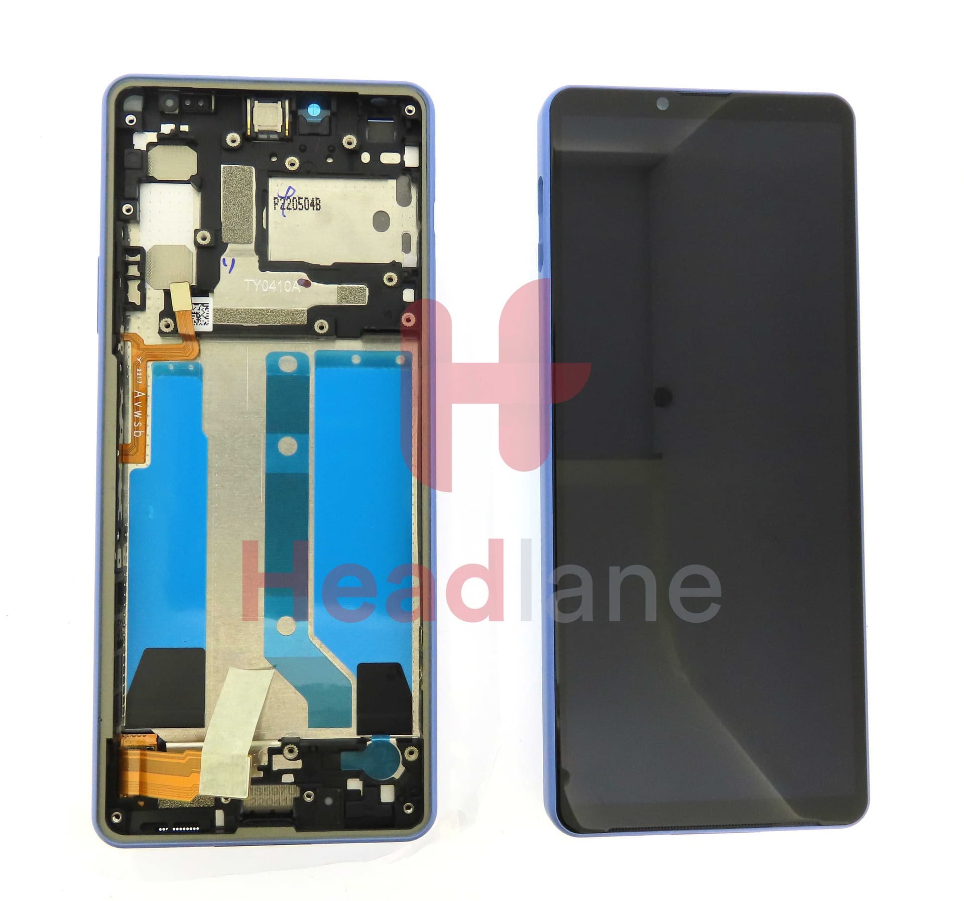Sony XQ-CC54 Xperia 10 IV LCD Display / Screen + Touch - Lavender - A5047176A - Sony Replacement Part