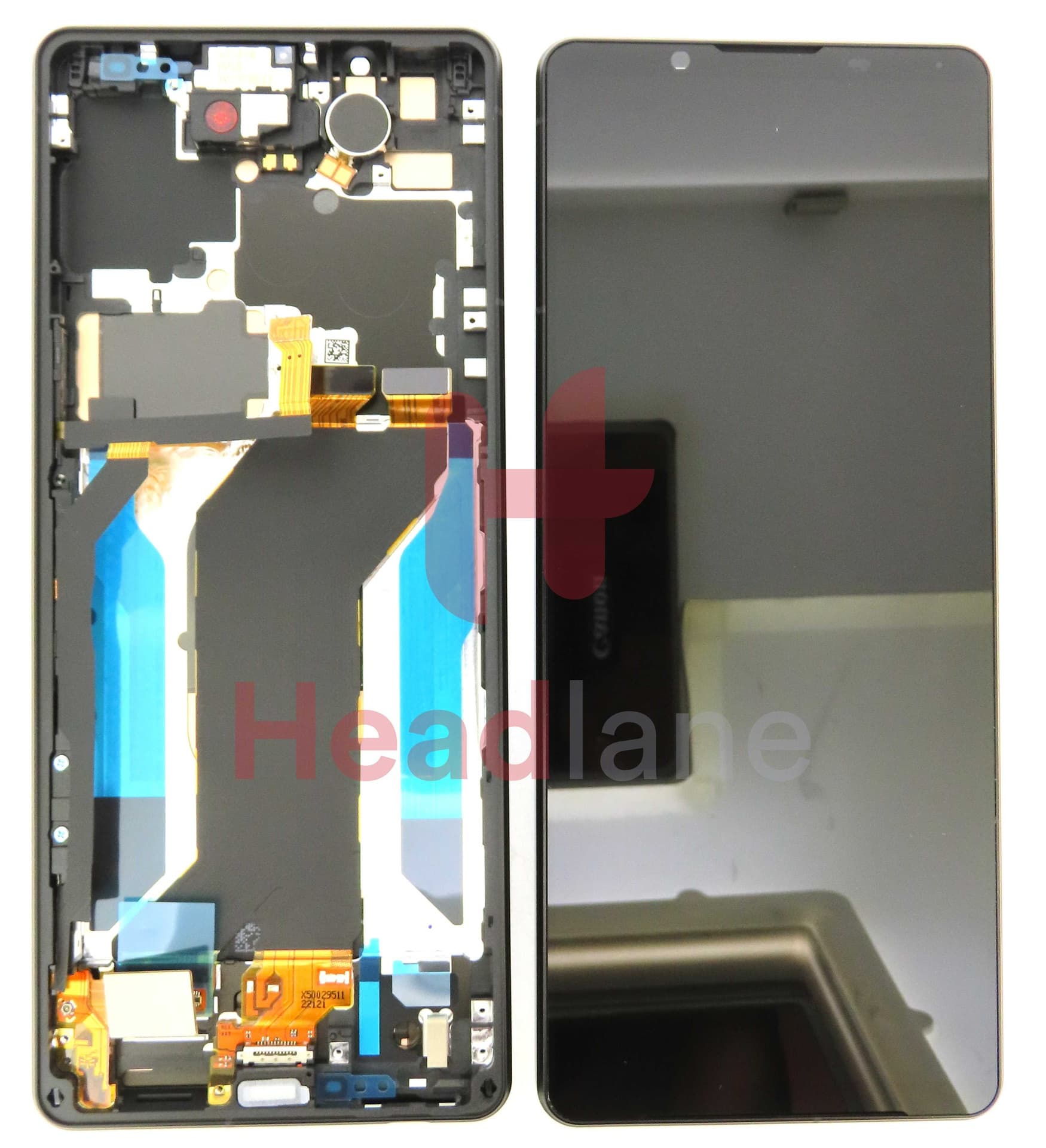 Sony XQ-CT54 Xperia 1 IV LCD Display / Screen + Touch - Black - A5046143B - Sony Replacement Part