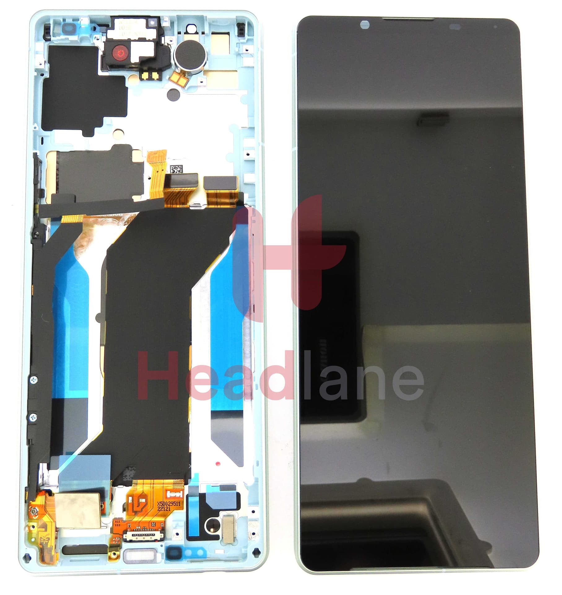 Sony XQ-CT54 Xperia 1 IV LCD Display / Screen + Touch - White - A5046145A - Sony Replacement Part