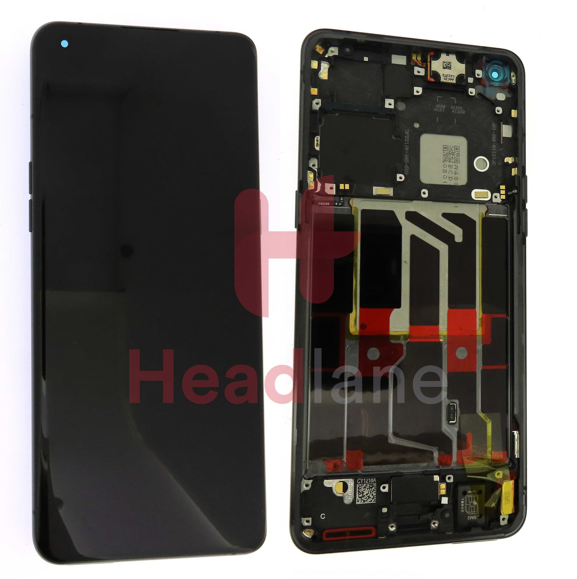 Oppo CPH2305 Find X5 Pro LCD Display / Screen + Touch - Black - 4130012 - Oppo Replacement Part