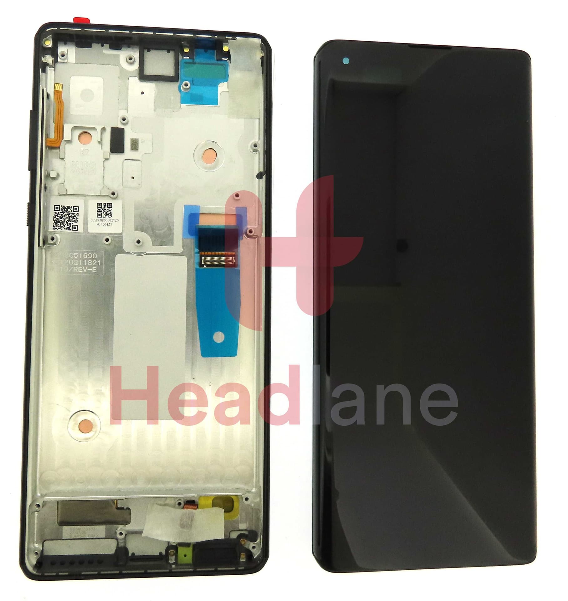 Motorola XT2061 Moto Edge Plus LCD Display / Screen + Touch - Grey - 5D68C16613 - Lenovo / Motorola Replacement Part