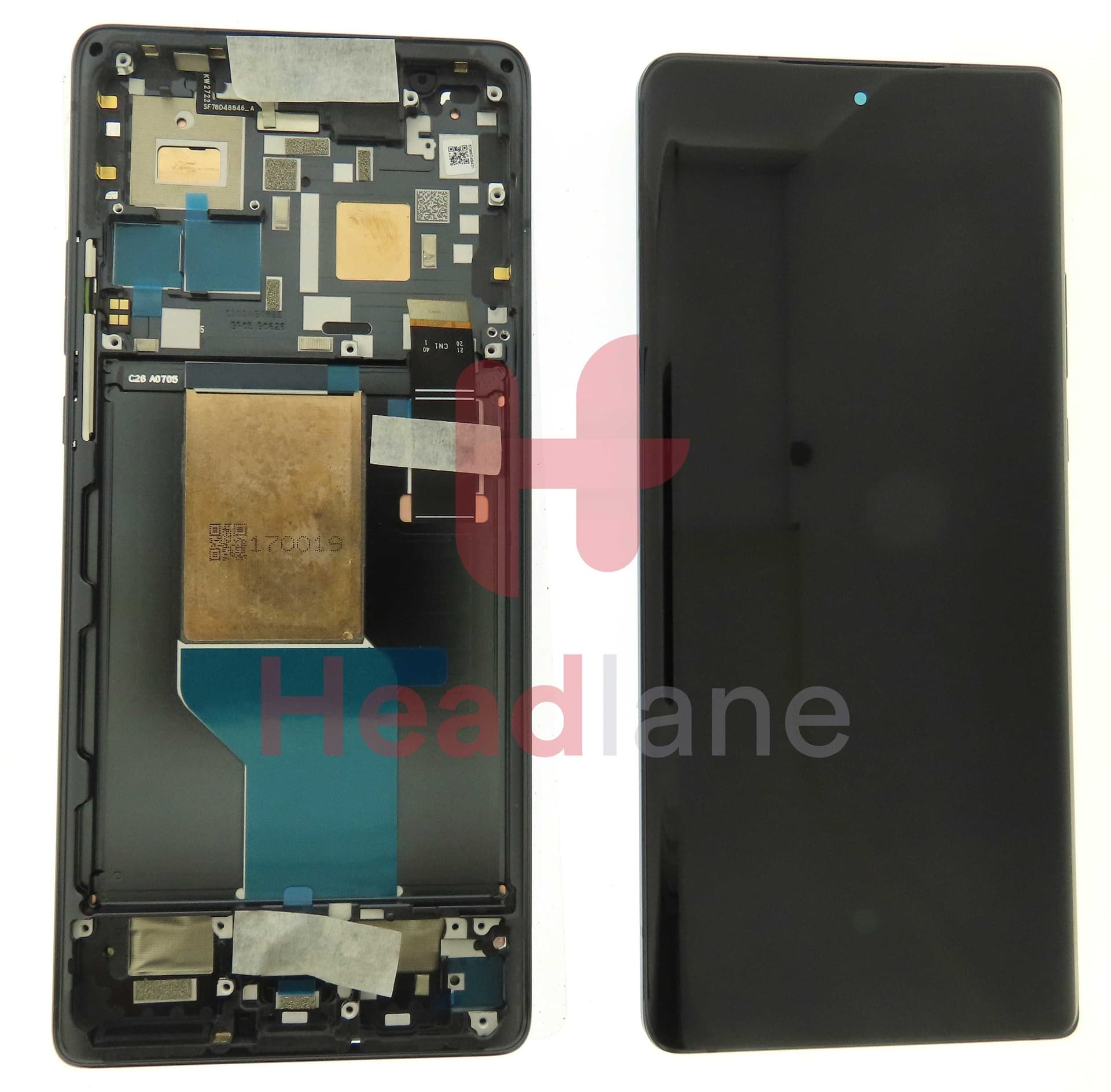 Motorola XT2241 Edge 30 Ultra LCD Display / Screen + Touch - Grey - 5D68C21452