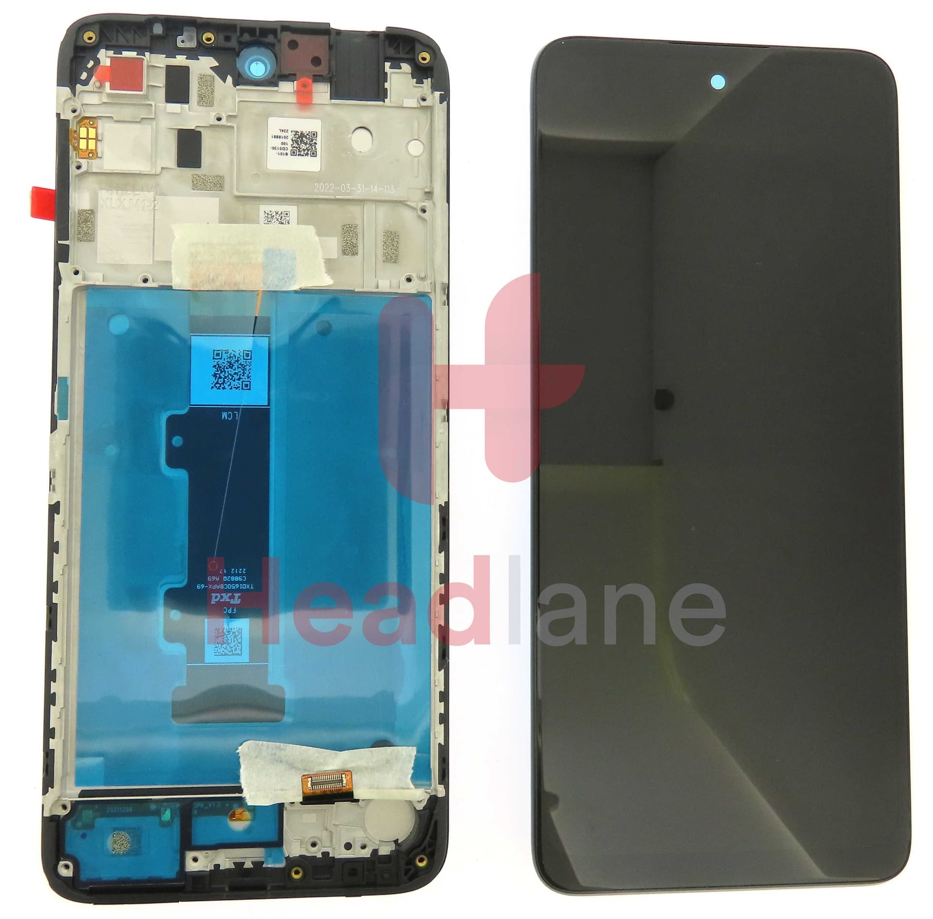 Motorola XT2229-2 Moto E32s LCD Display / Screen + Touch - 5D68C20795 - Lenovo / Motorola Replacement Part