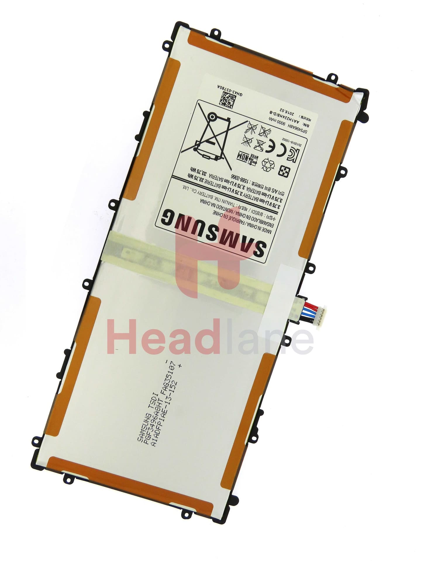 Samsung GT-P8110 Galaxy Nexus 10 SP3496A8H 9000mAh Battery - GH43-03780B - Samsung Replacement Part