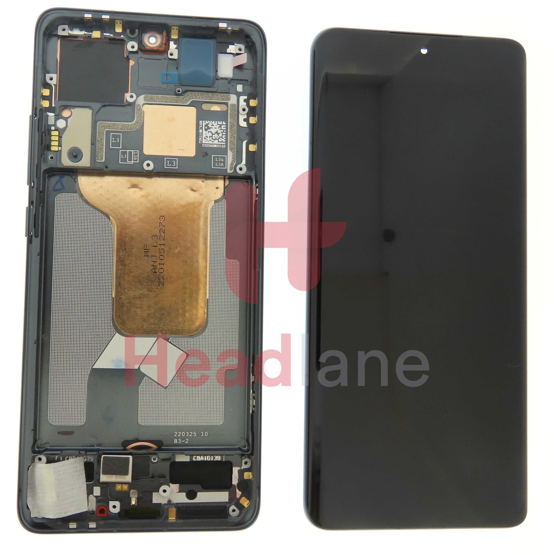 Xiaomi 12X LCD Display / Screen + Touch - Black - 5600030L3A00 - Xiaomi Replacement Part