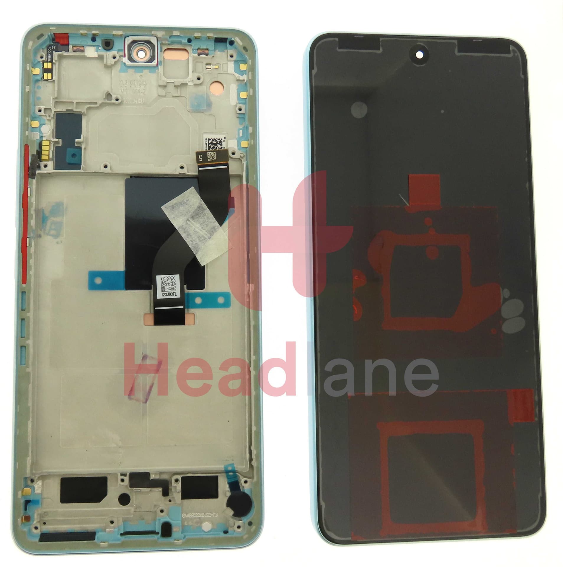 Xiaomi 12 Lite LCD Display / Screen + Touch - Green - 56000500L900 - Xiaomi Replacement Part