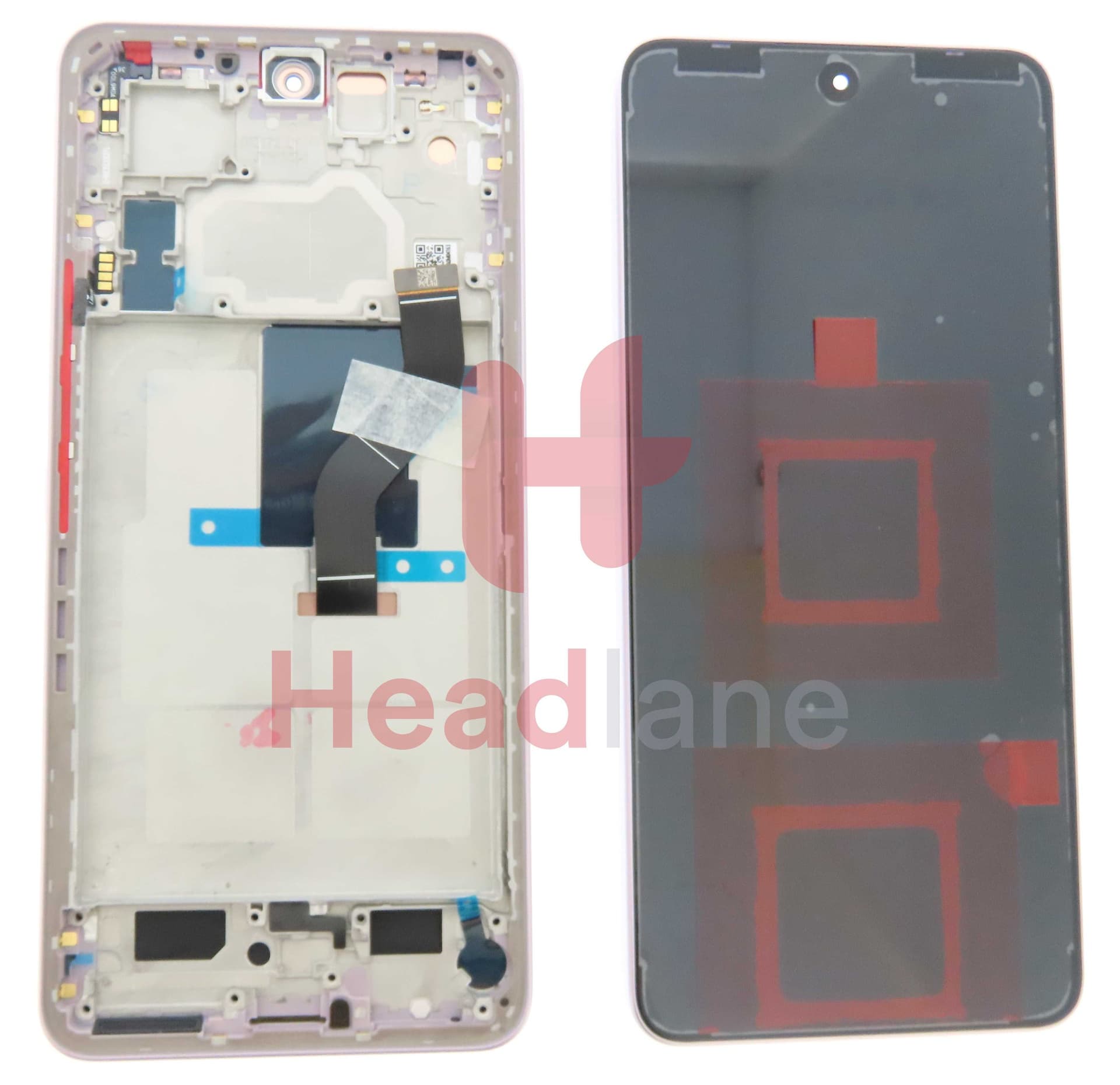 Xiaomi 12 Lite LCD Display / Screen + Touch - Purple - 56000400L900 - Xiaomi Replacement Part