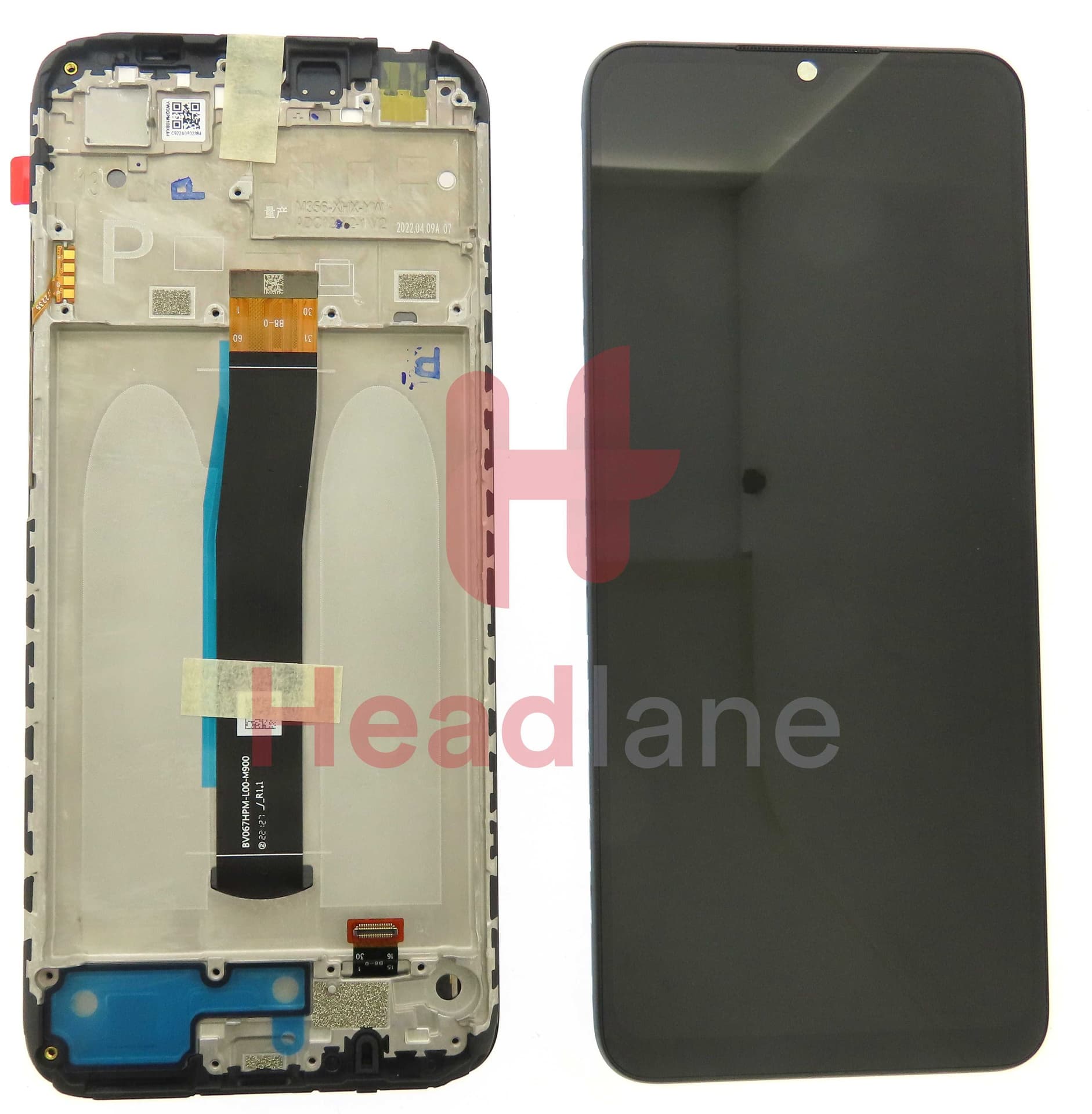 Xiaomi Poco C40 LCD Display / Screen + Touch - Black - 560001C3QP00 - Xiaomi Replacement Part
