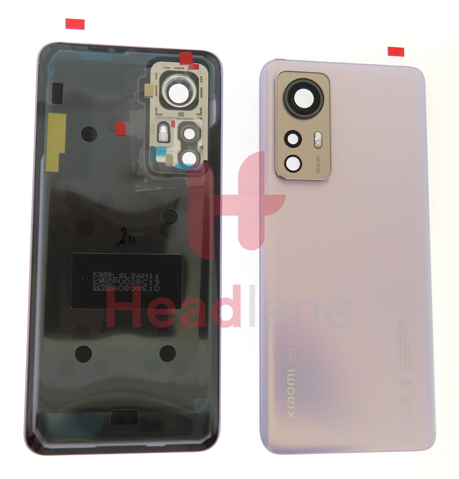 Xiaomi 12X Back / Battery Cover - Purple - 56000L0L3A00 - Xiaomi Replacement Part