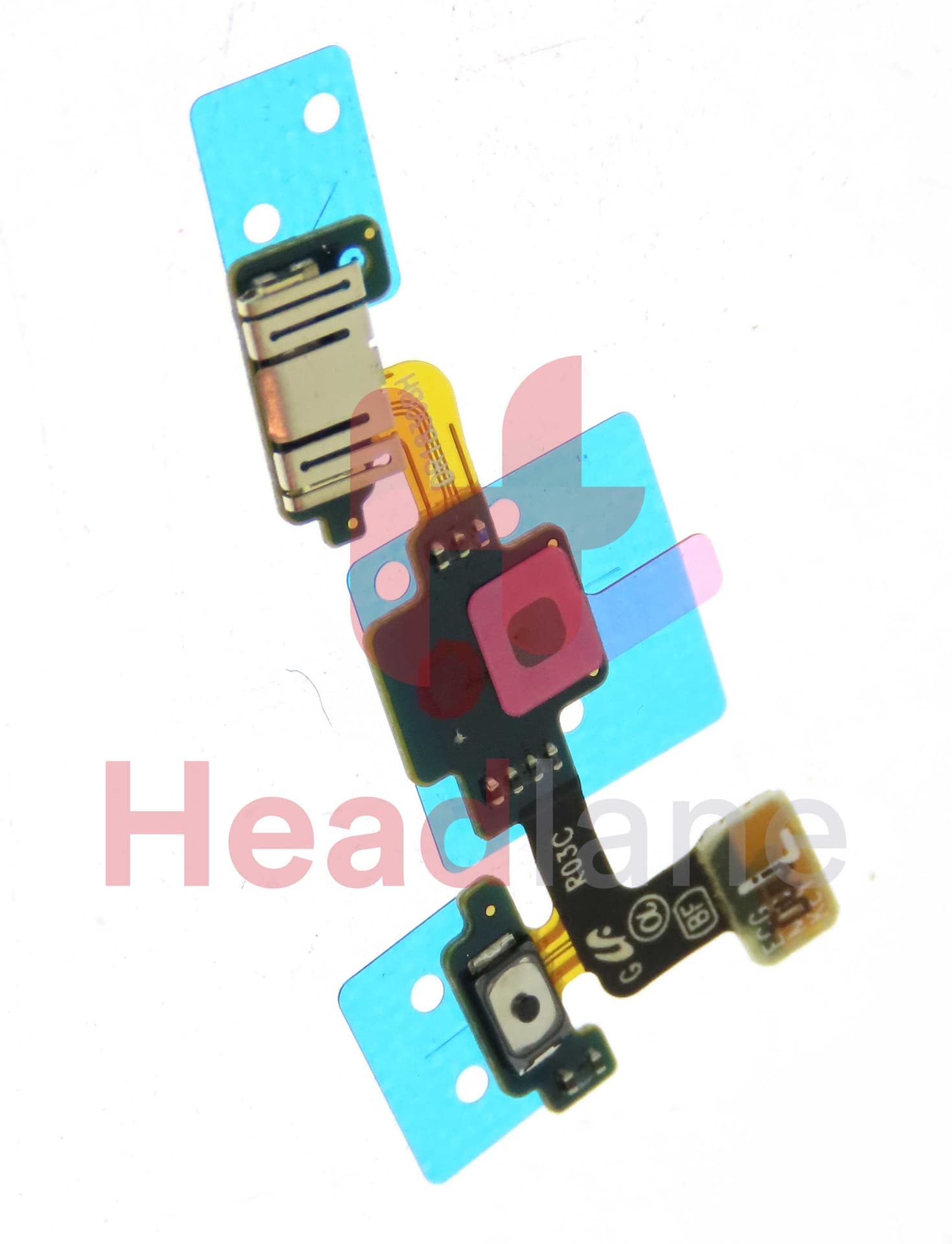 Samsung SM-R840 R845 Galaxy Watch3 Microphone / ECG Flex Cable - GH59-15284A - Samsung Replacement Part