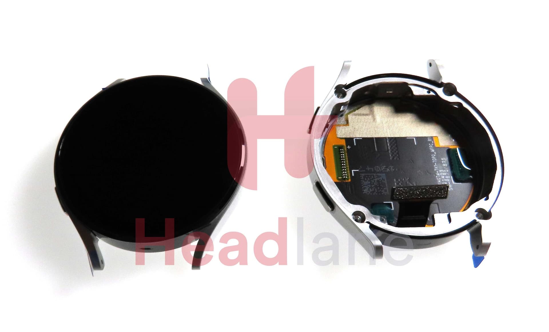 Samsung SM-R875 R870 Galaxy Watch4 LCD Display / Screen + Touch - Silver	 - GH97-26410B - Samsung Replacement Part