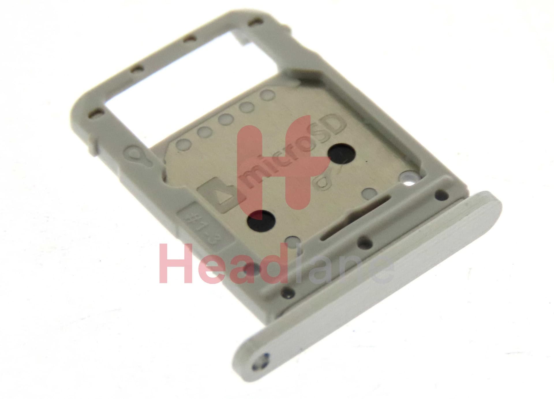 Samsung SM-T970 Galaxy Tab S7+ 12.4" (WiFi) Memory Card Tray - Silver - GH98-45834B - Samsung Replacement Part