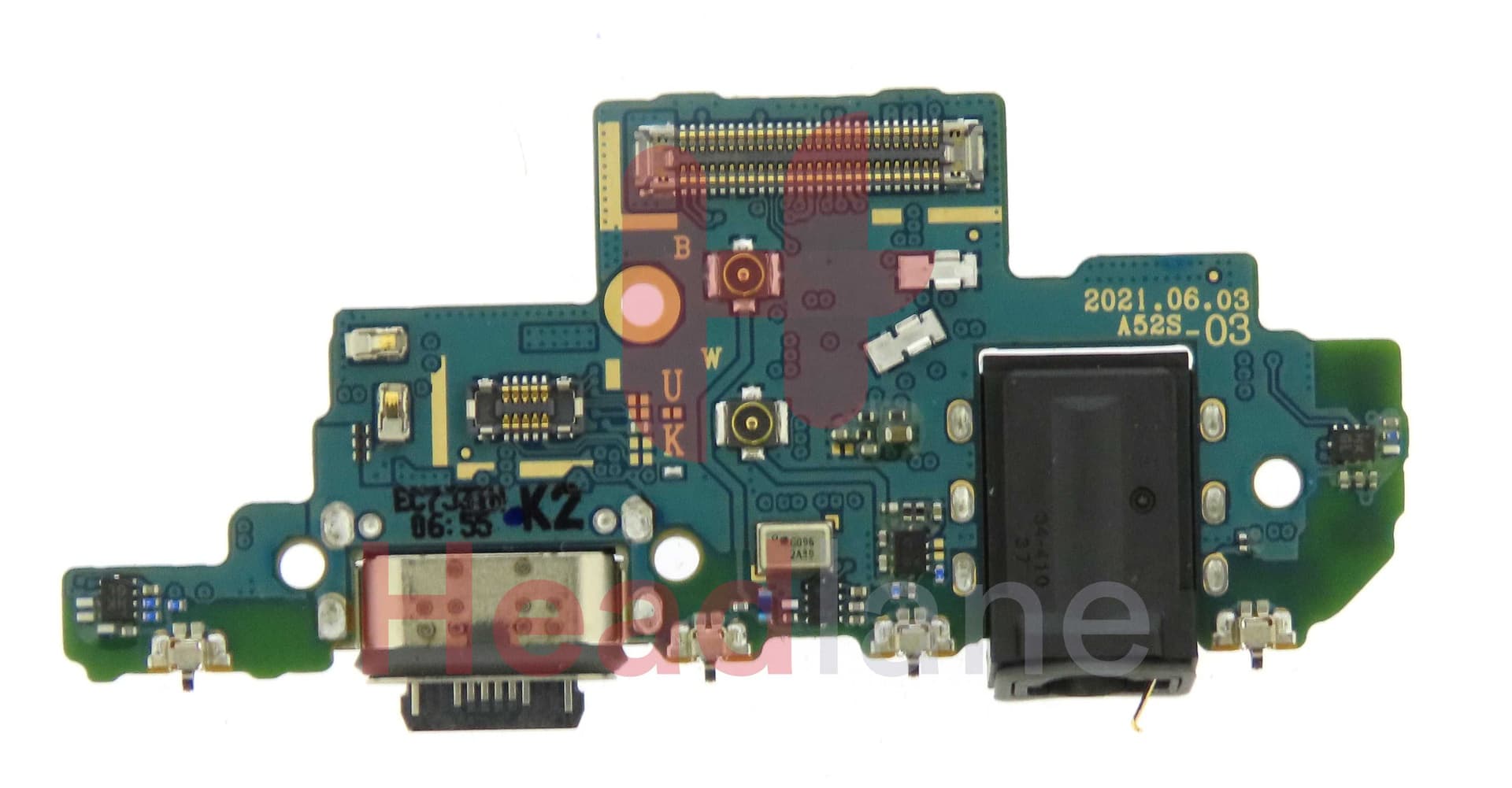 Samsung SM-A528 Galaxy A52s 5G Charging Port Flex (Version K2) - GH96-14860A - Samsung Replacement Part