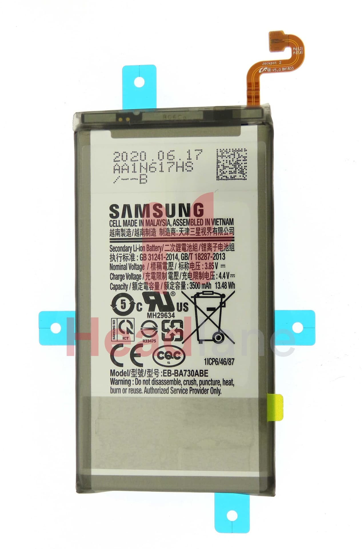 Samsung SM-A730 Galaxy A8+ (2018) EB-BA730ABE 3500mAh Battery   - GH82-15658A - Samsung Replacement Part