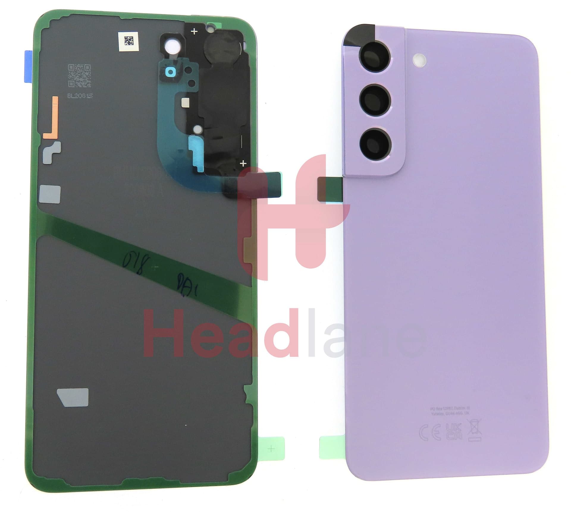 Samsung SM-S901 Galaxy S22 Back / Battery Cover - Bora Purple - GH82-27434J - Samsung Replacement Part