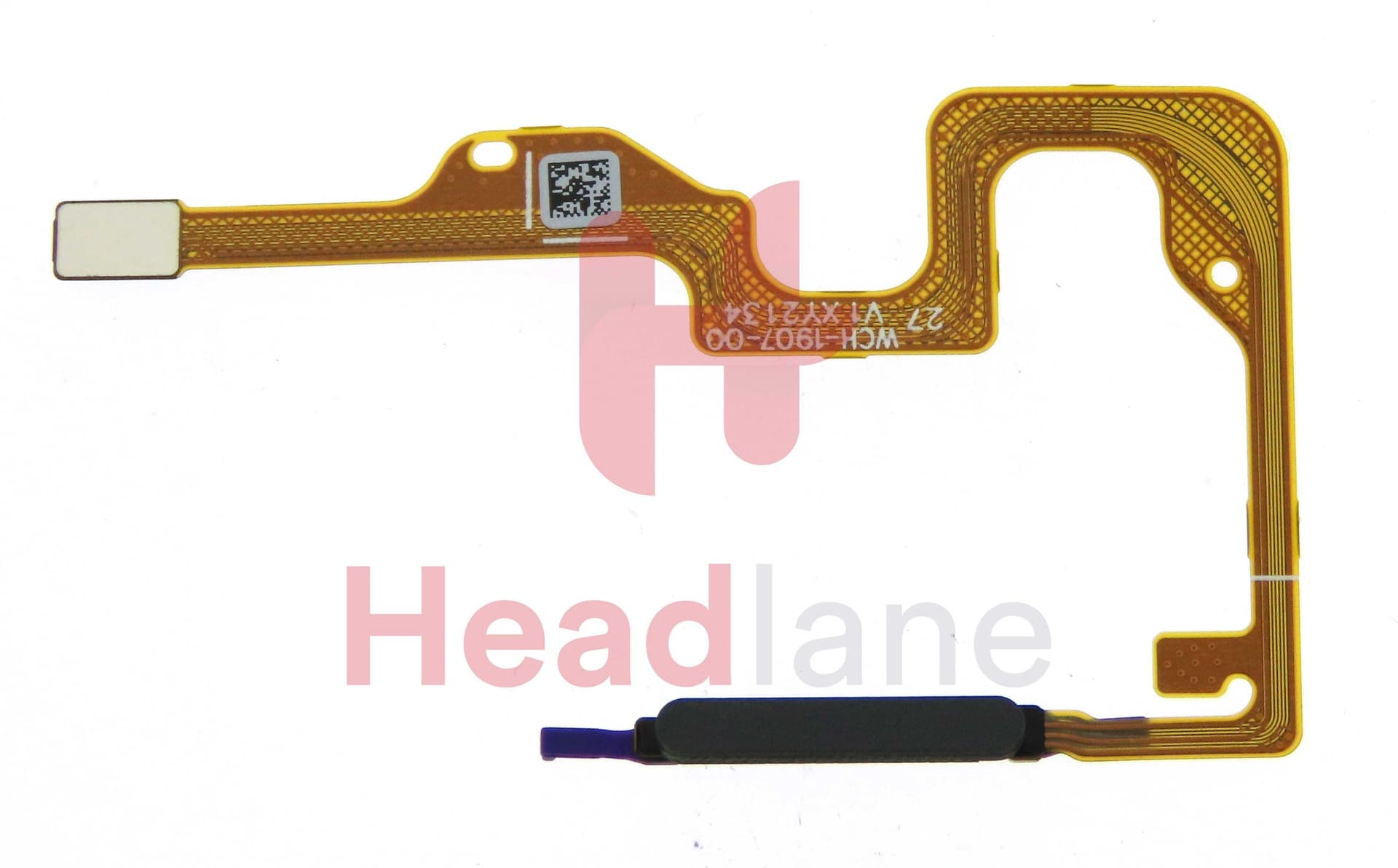 Honor X7 Fingerprint Reader / Sensor - Black - 23100766 - Honor Replacement Part