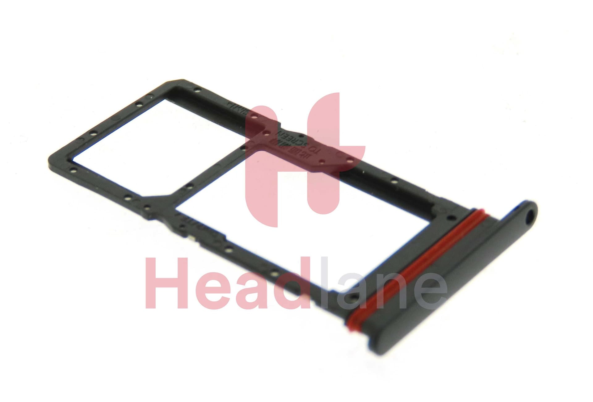 Honor X7 Dual SIM Card Tray - Black - 97071BMR - Honor Replacement Part