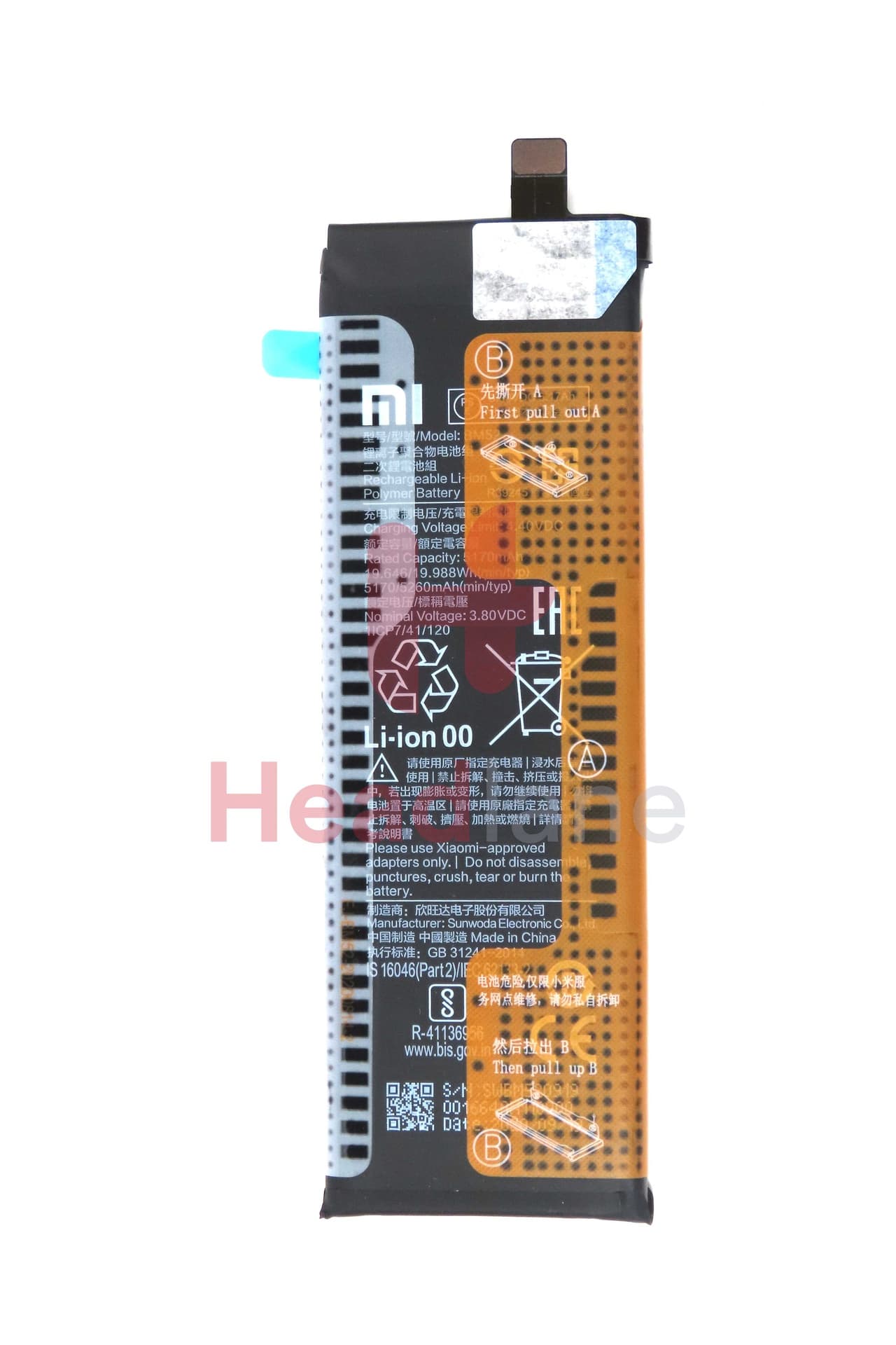 Xiaomi Mi Note 10 / Lite / Pro BM52 5260mAh Internal Battery - 460200002D5Z - Xiaomi Replacement Part