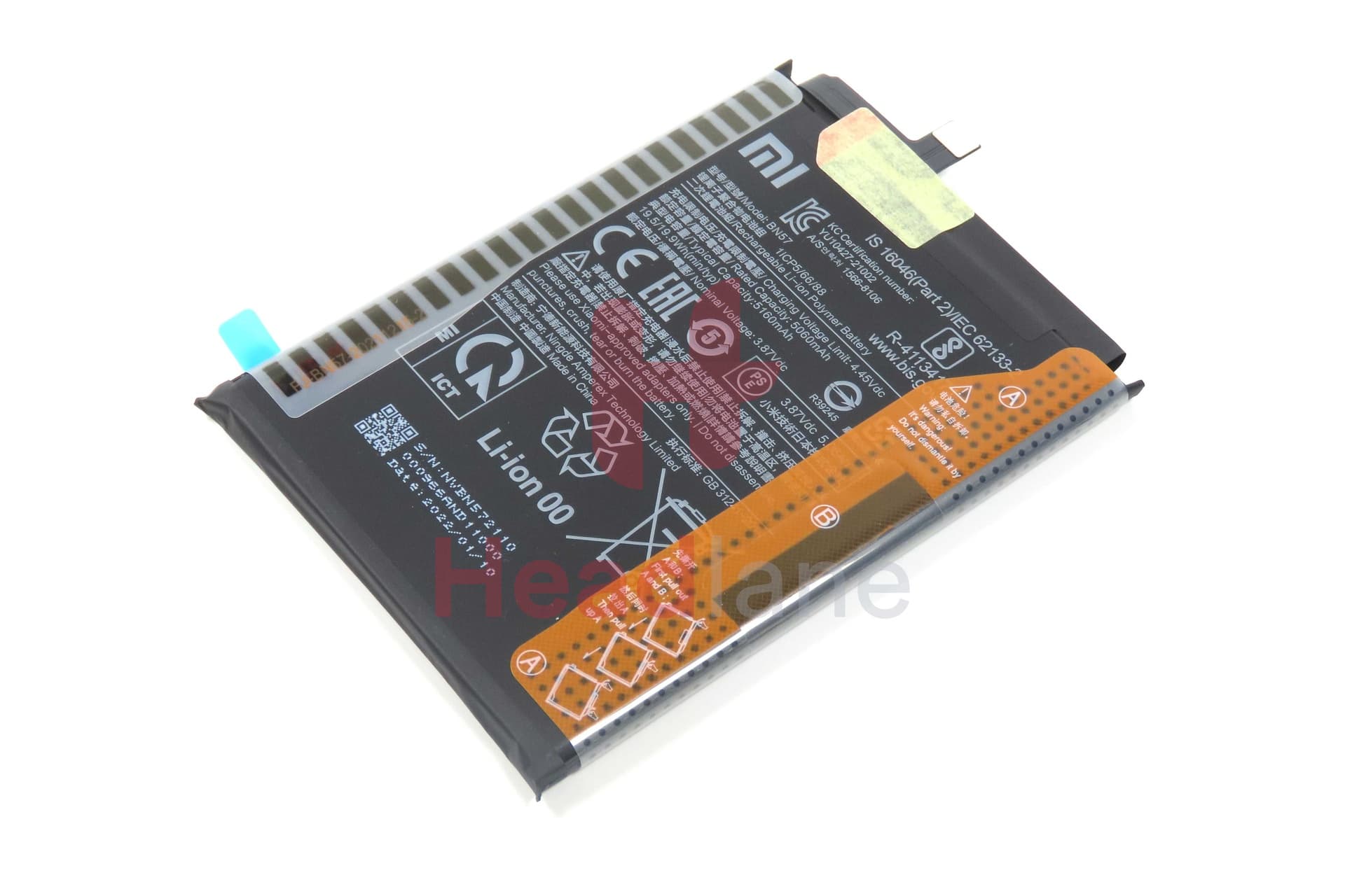 Xiaomi Poco X3 / Pro BN57 5160mAh Internal Battery - 460200007D1G - Xiaomi Replacement Part