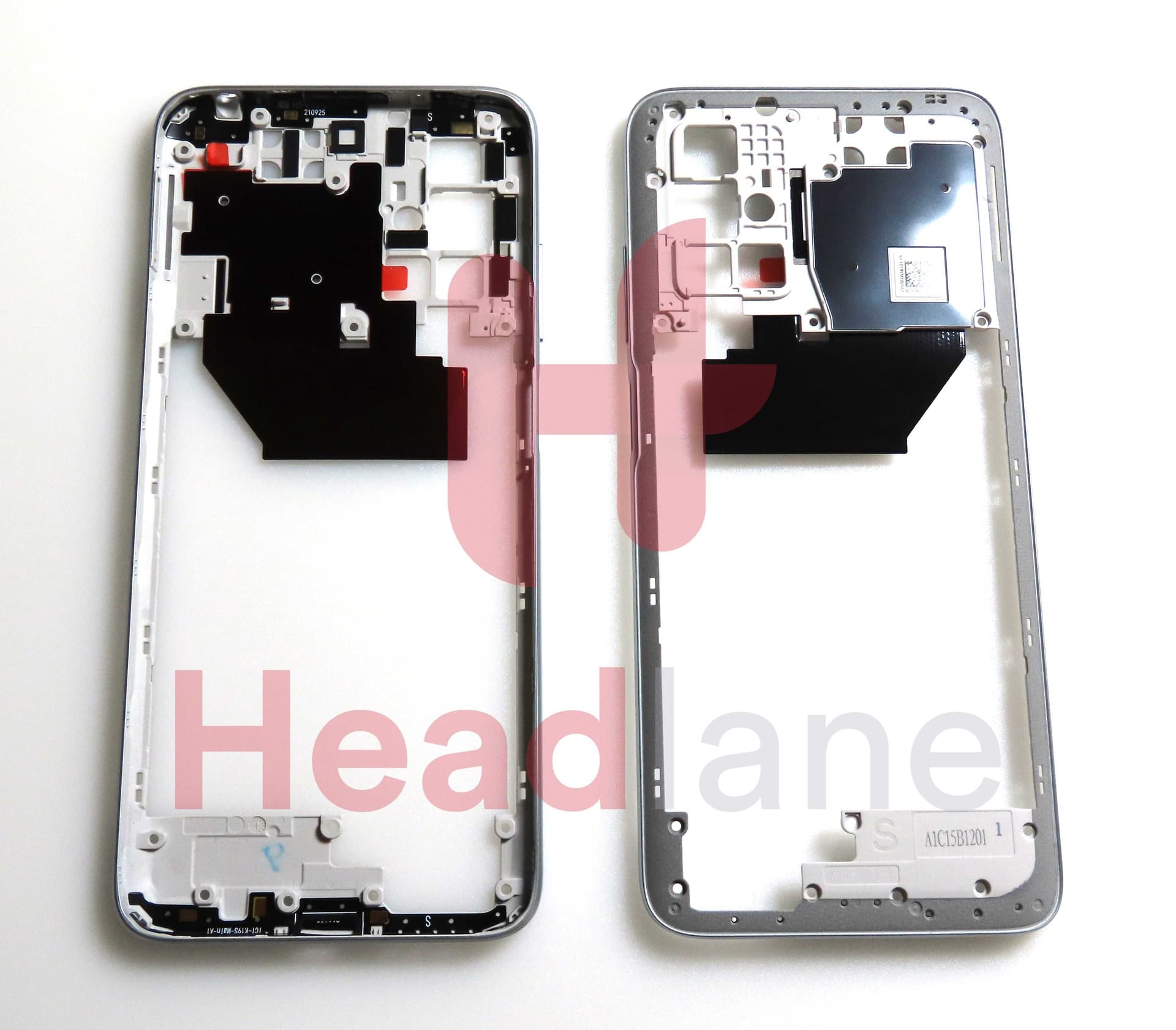 Xiaomi Redmi 10 (2022) Middle Cover / Chassis - Silver - 55040000699X - Xiaomi Replacement Part