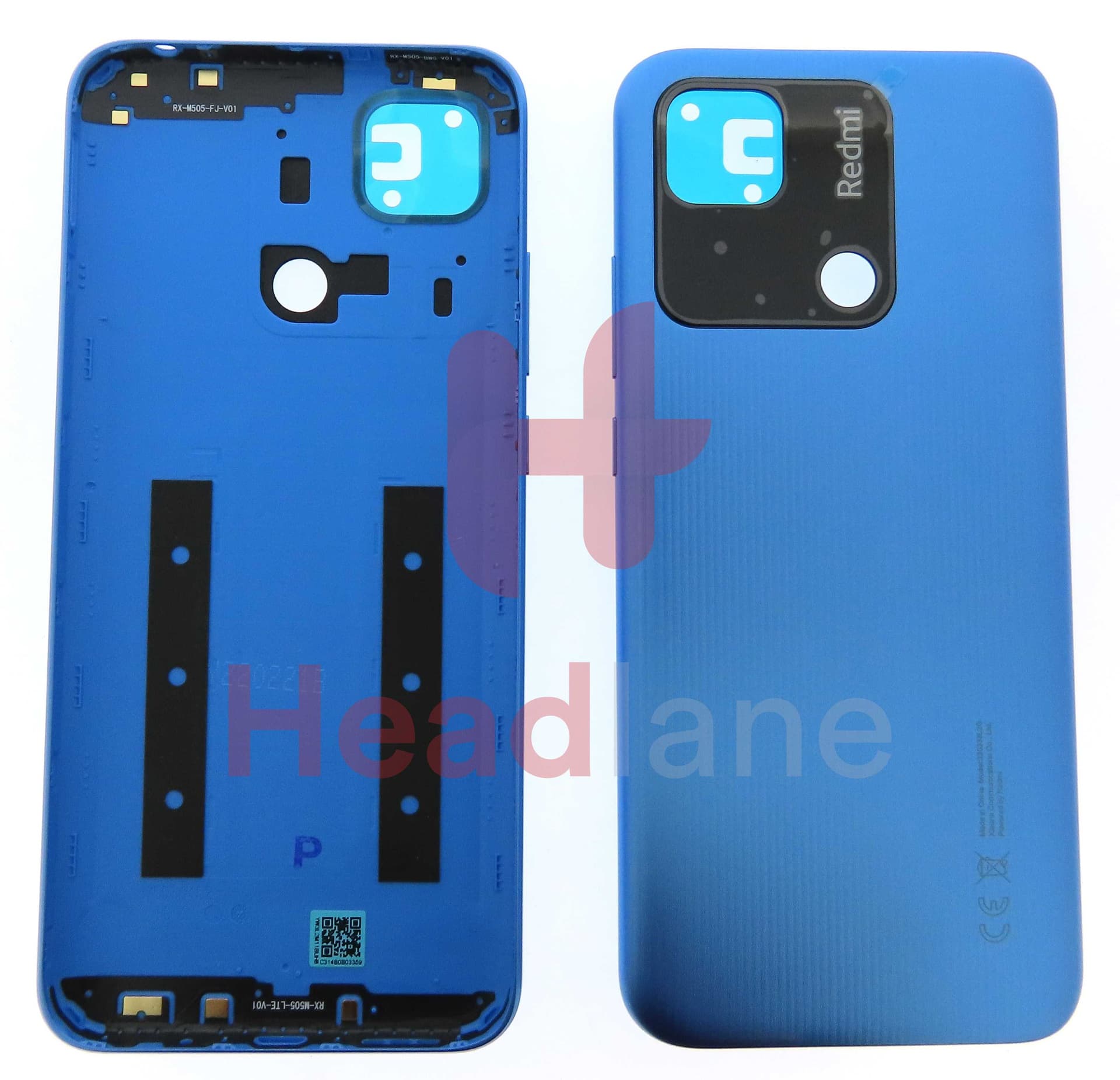 Xiaomi Redmi 10A Back / Battery Cover - Blue - 55050001YE9T - Xiaomi Replacement Part