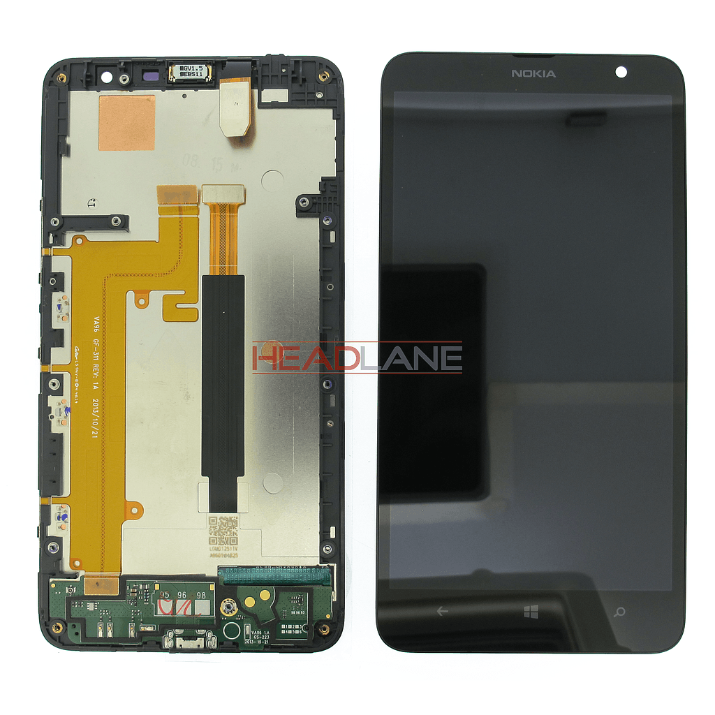 Nokia Lumia 1320 LCD Screen / Touch - 8003288 - Nokia Replacement Part