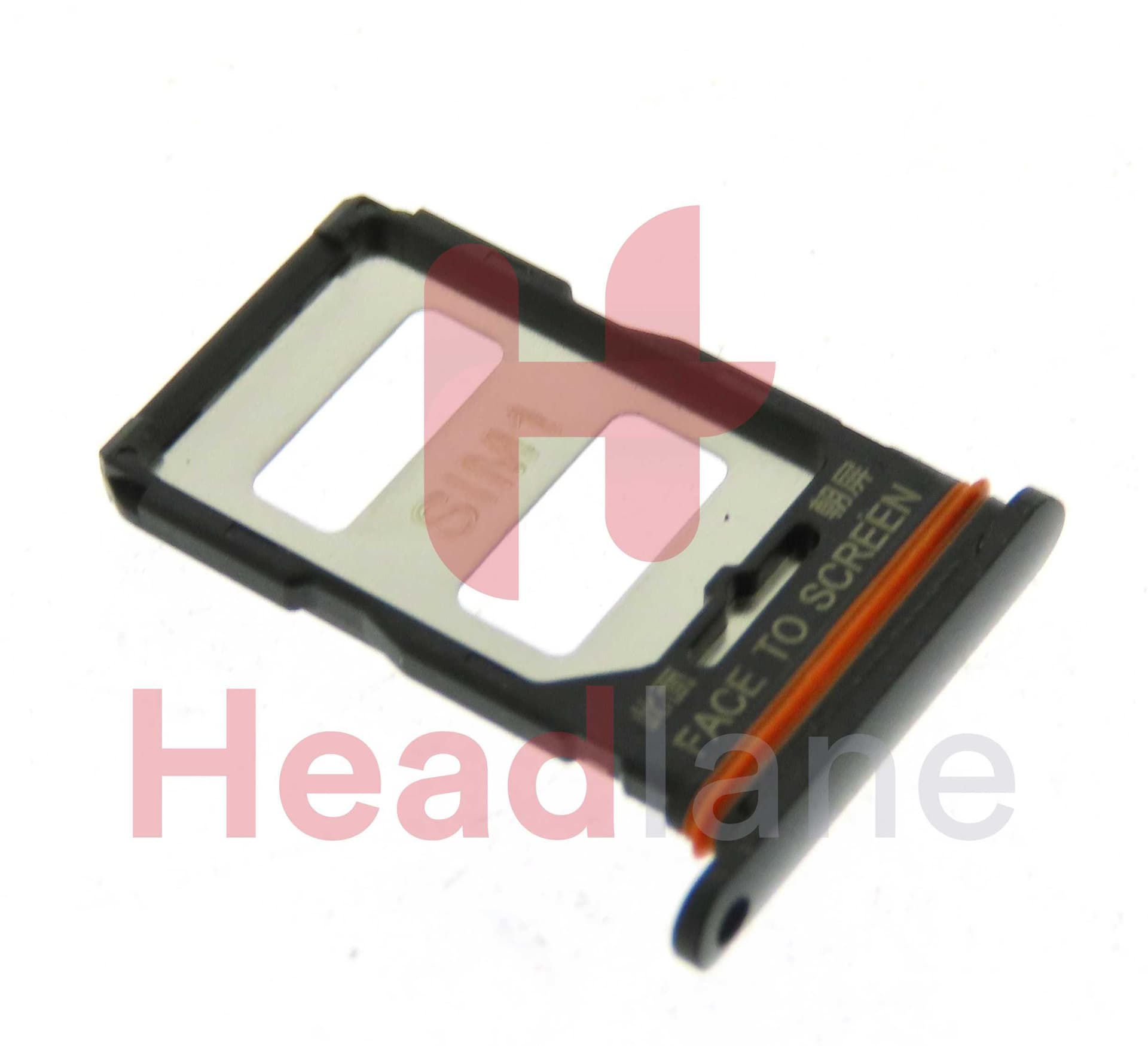 Xiaomi 12T / 12T Pro SIM Card Tray - Black - 48200000LT3W - Xiaomi Replacement Part